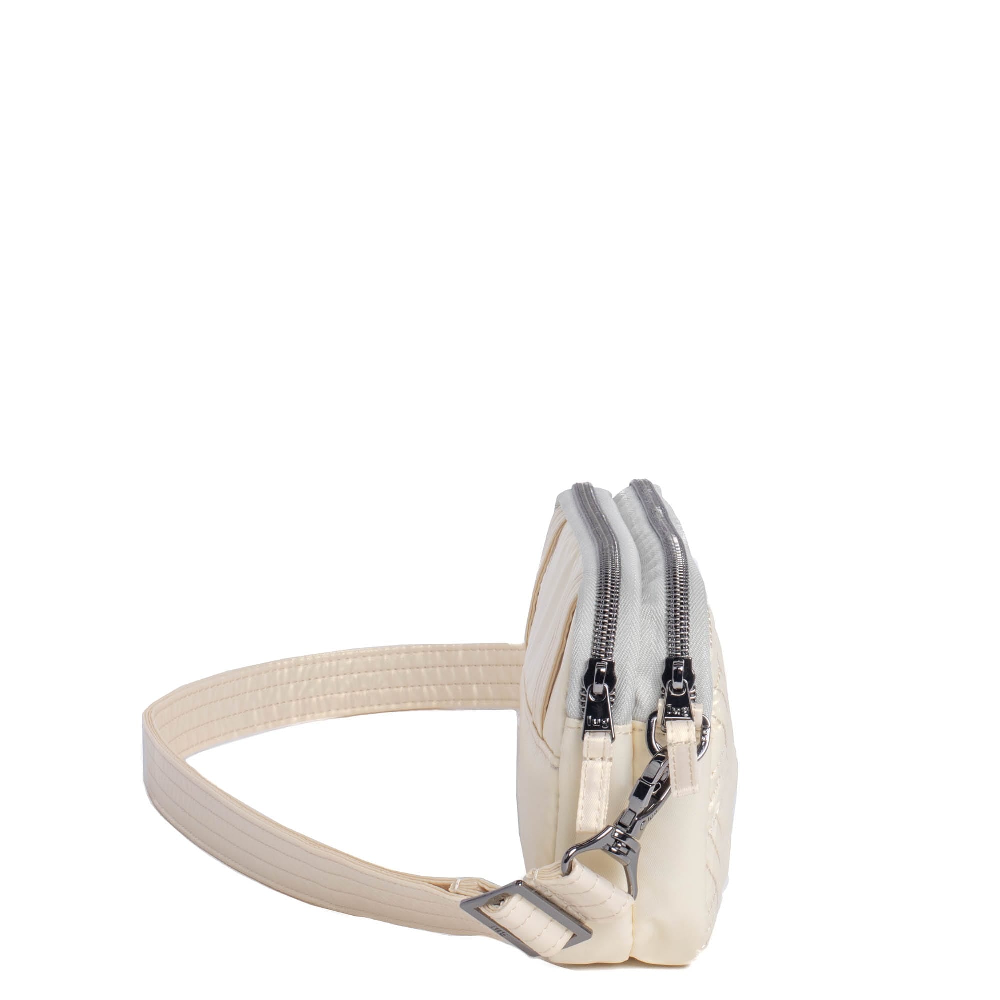 Coupe XL Convertible Crossbody Bag - METALLIC CHAMPAGNE - CoupeXL_MetallicChampagne_03