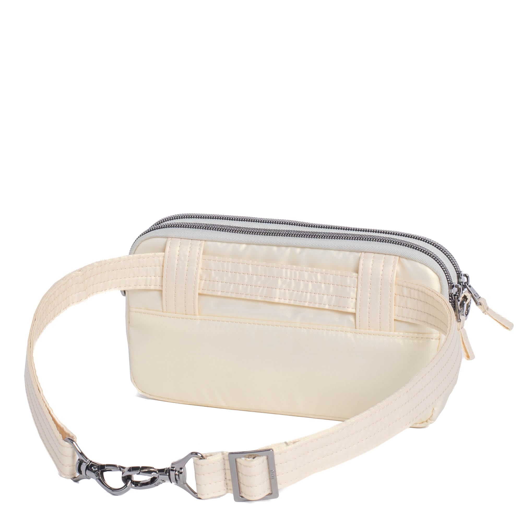 Coupe XL Convertible Crossbody Bag - METALLIC CHAMPAGNE - CoupeXL_MetallicChampagne_04