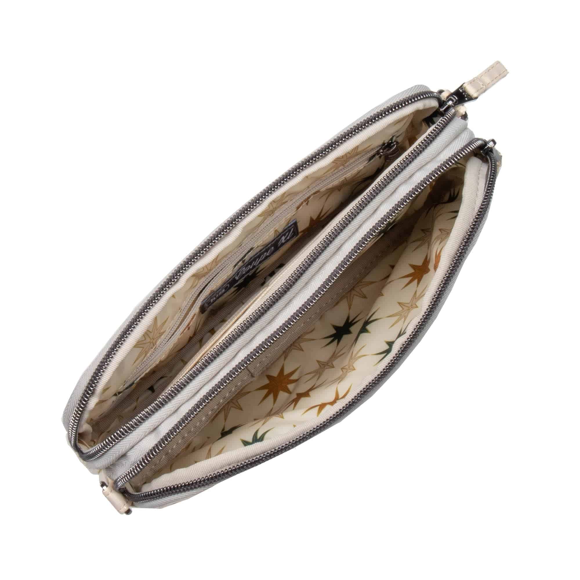 Coupe XL Convertible Crossbody Bag - METALLIC CHAMPAGNE - CoupeXL_MetallicChampagne_05