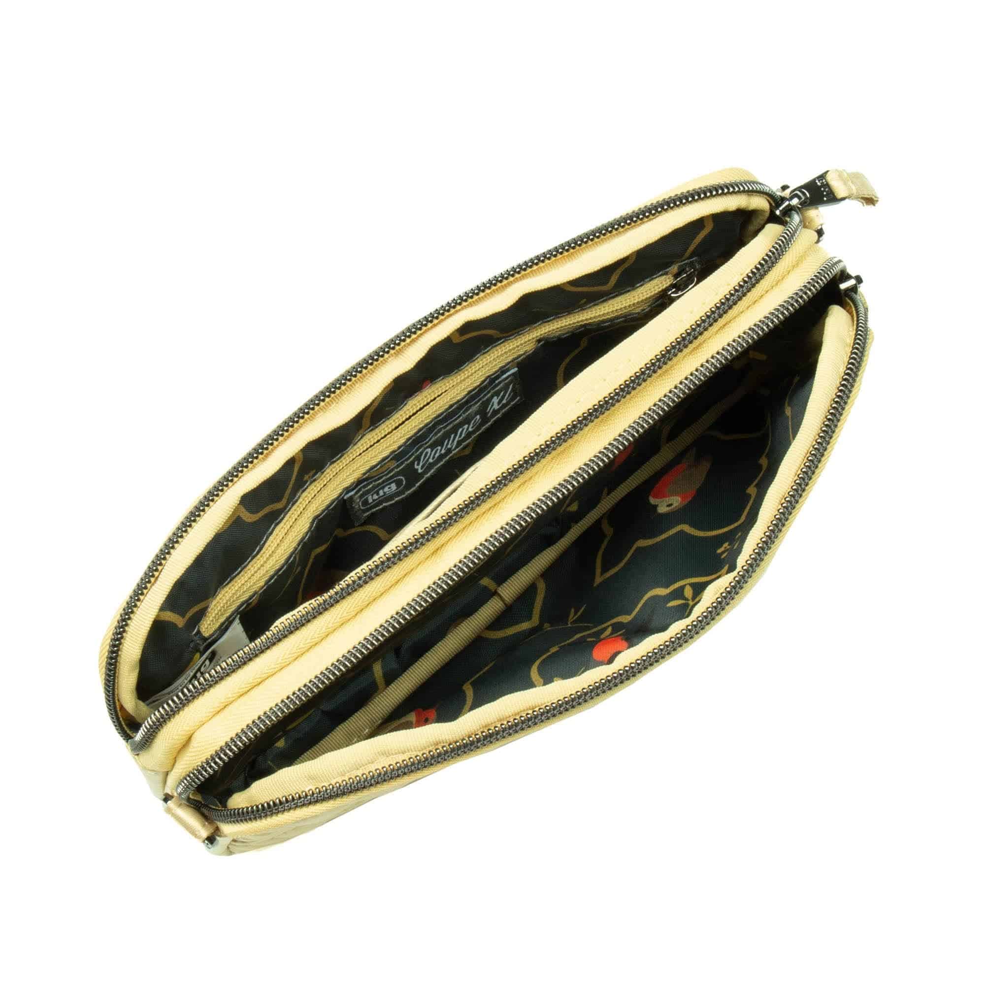 Coupe XL Convertible Crossbody Bag - METALLIC GOLD - CoupeXL_MetallicGold_05