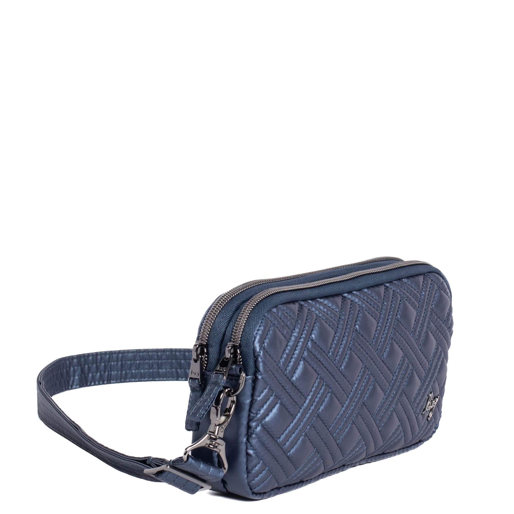 Coupe XL Convertible Crossbody Bag - METALLIC INDIGO - CoupeXL_MetallicIndigo_02