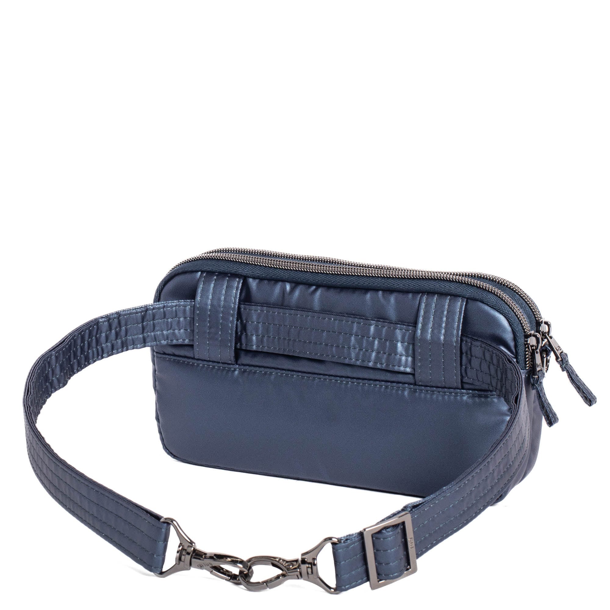 Coupe XL Convertible Crossbody Bag - METALLIC INDIGO - CoupeXL_MetallicIndigo_04