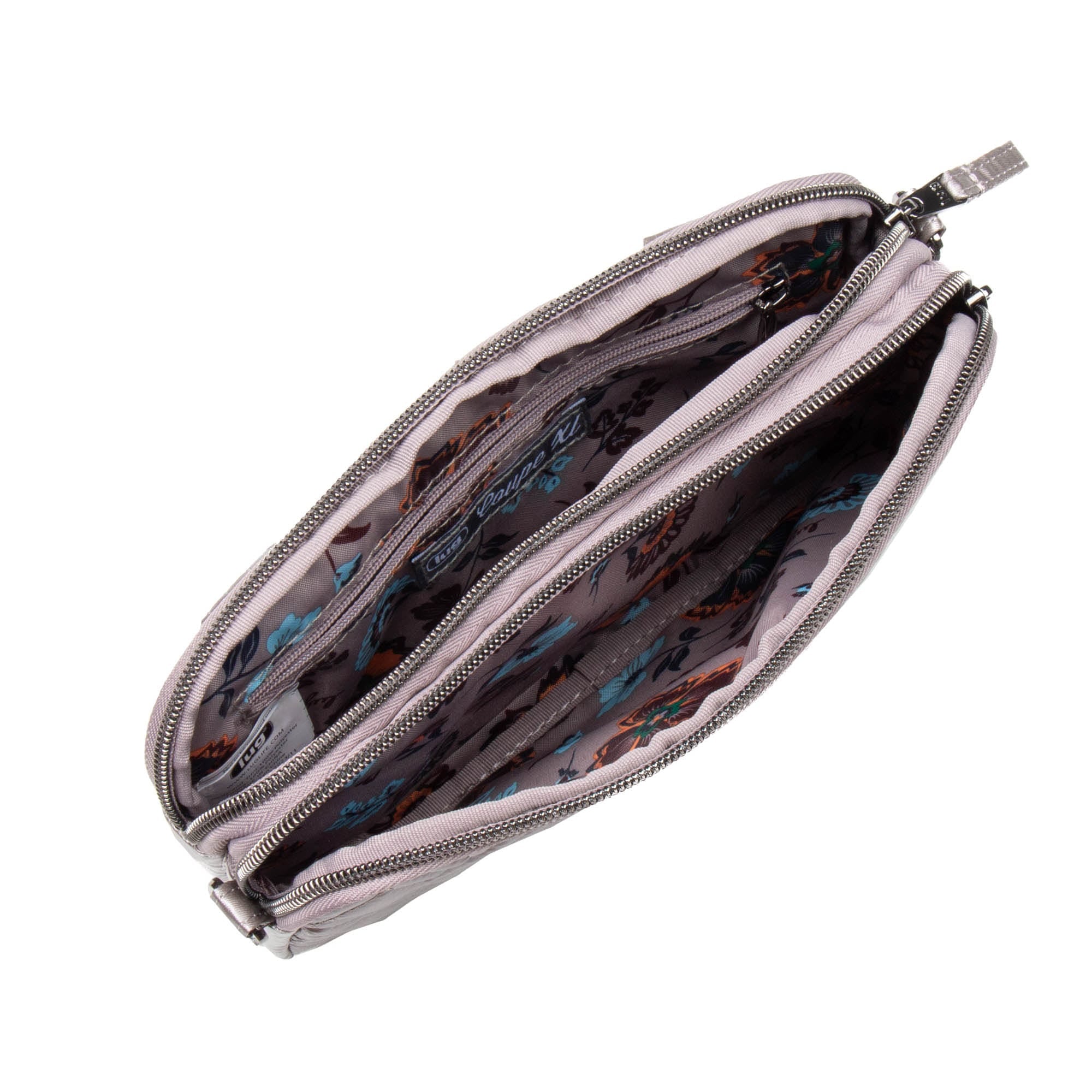 Coupe XL Convertible Crossbody Bag - METALLIC PEARL - CoupeXL_MetallicPearl_05