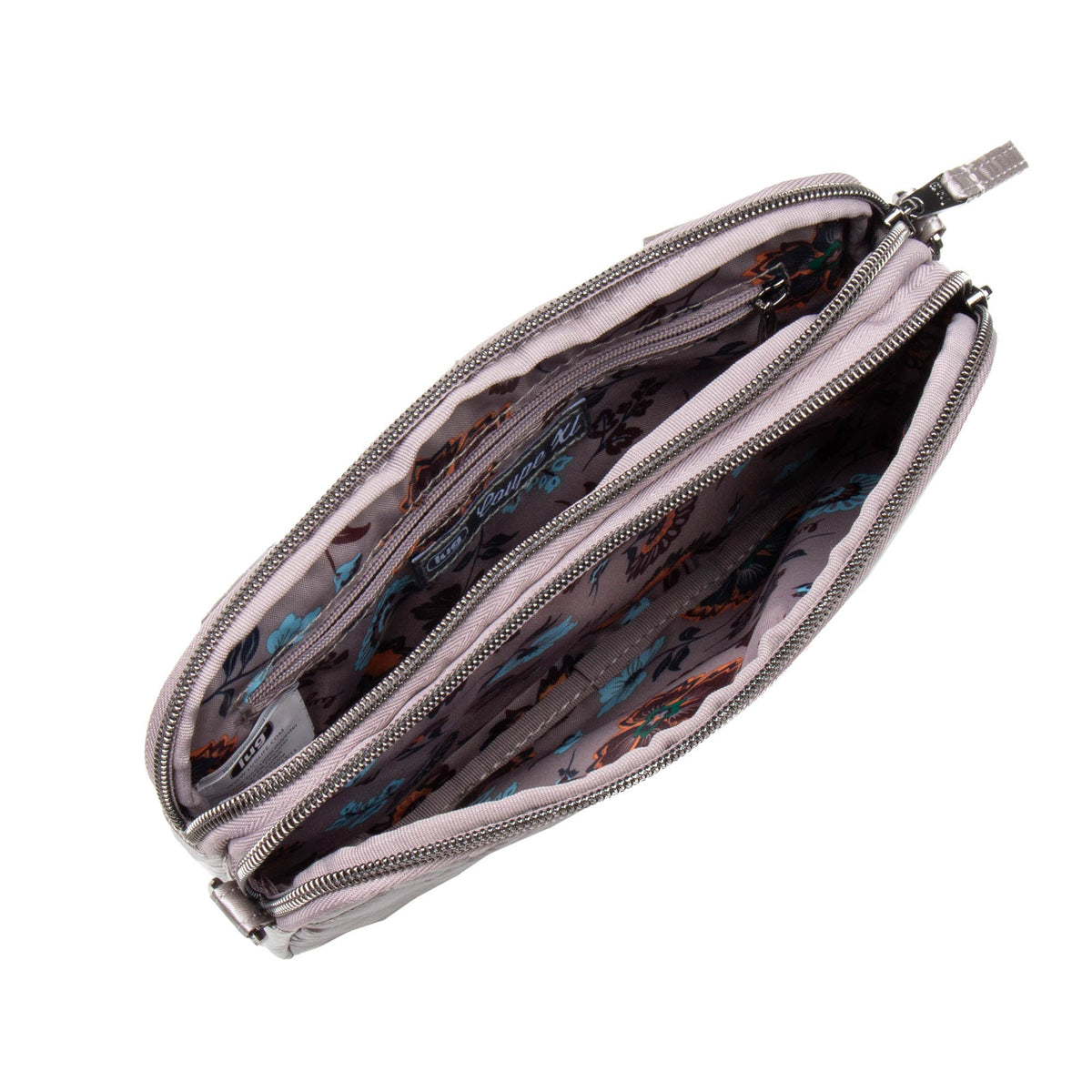 Coupe XL Convertible Crossbody Bag - METALLIC PEARL - CoupeXL_MetallicPearl_05