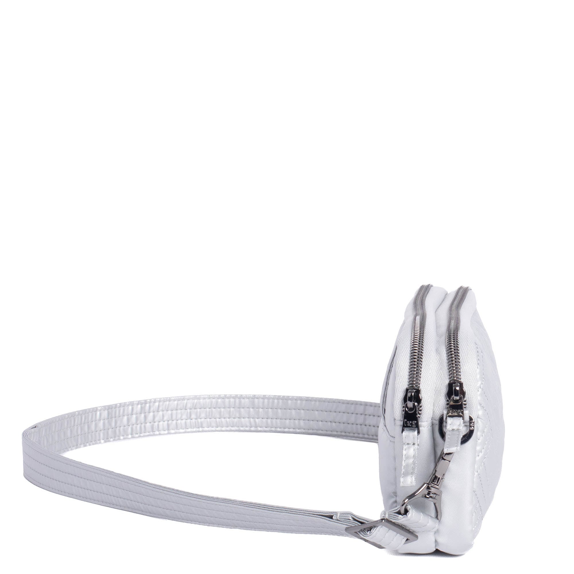 Coupe XL Convertible Crossbody Bag - METALLIC SILVER - CoupeXL_MetallicSilver_03