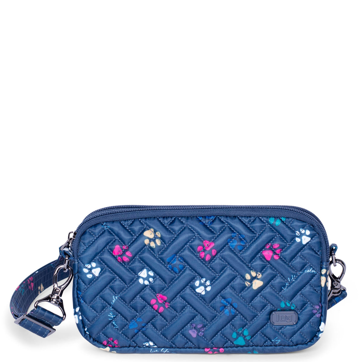 Coupe XL Convertible Crossbody Bag - - CoupeXL_PawsNavy_01_139f49e3-d739-4508-b7ee-950d2a282eef