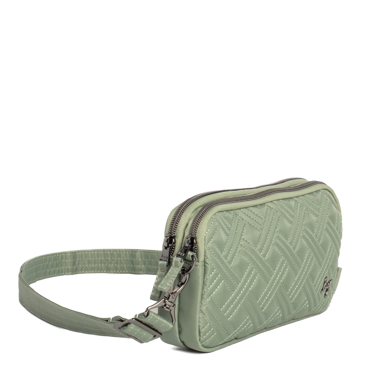 Coupe XL Convertible Crossbody Bag - SAGE - CoupeXL_Sage_02