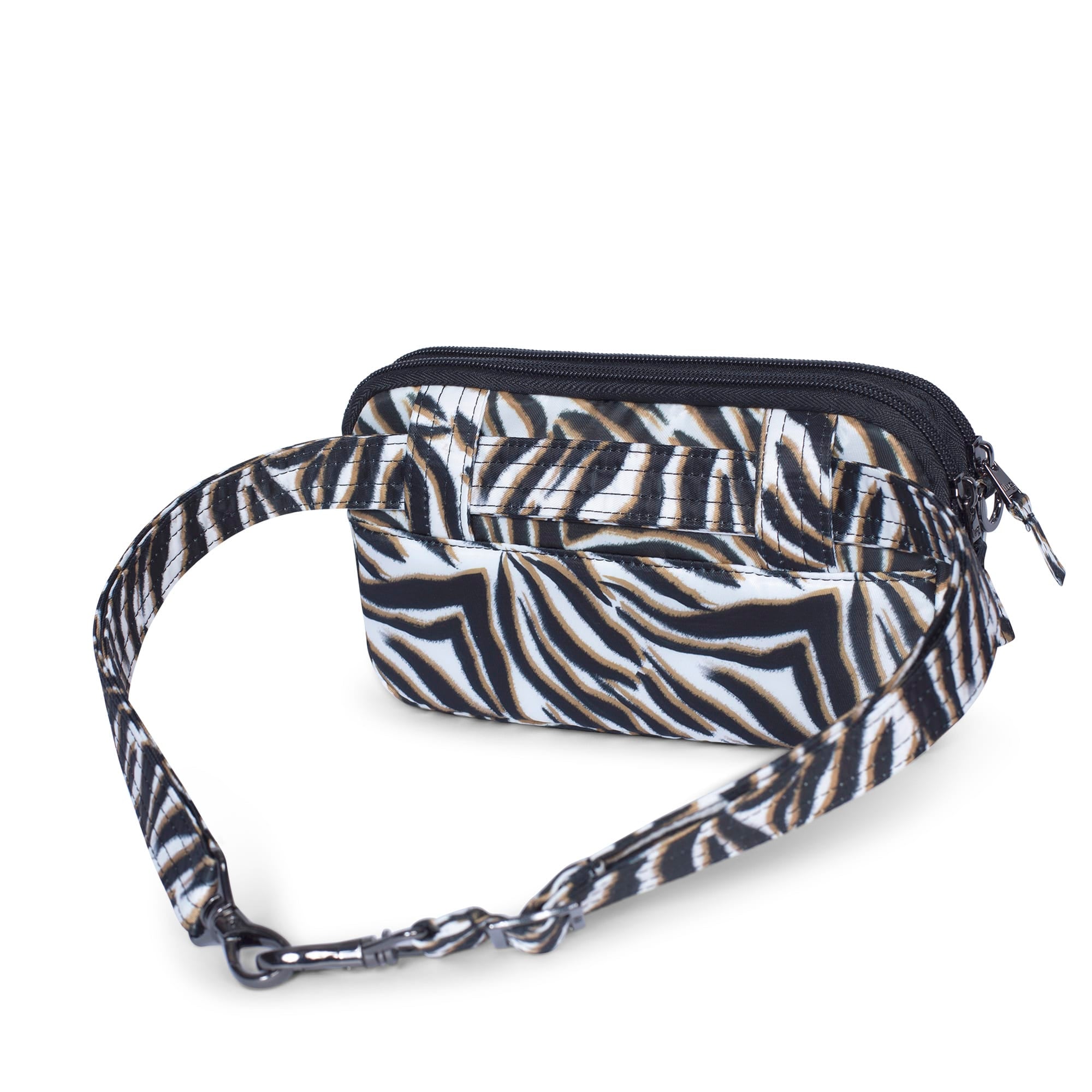 Coupe XL Convertible Crossbody Bag - ZEBRA SAND - CoupeXL_ZebraSand_04