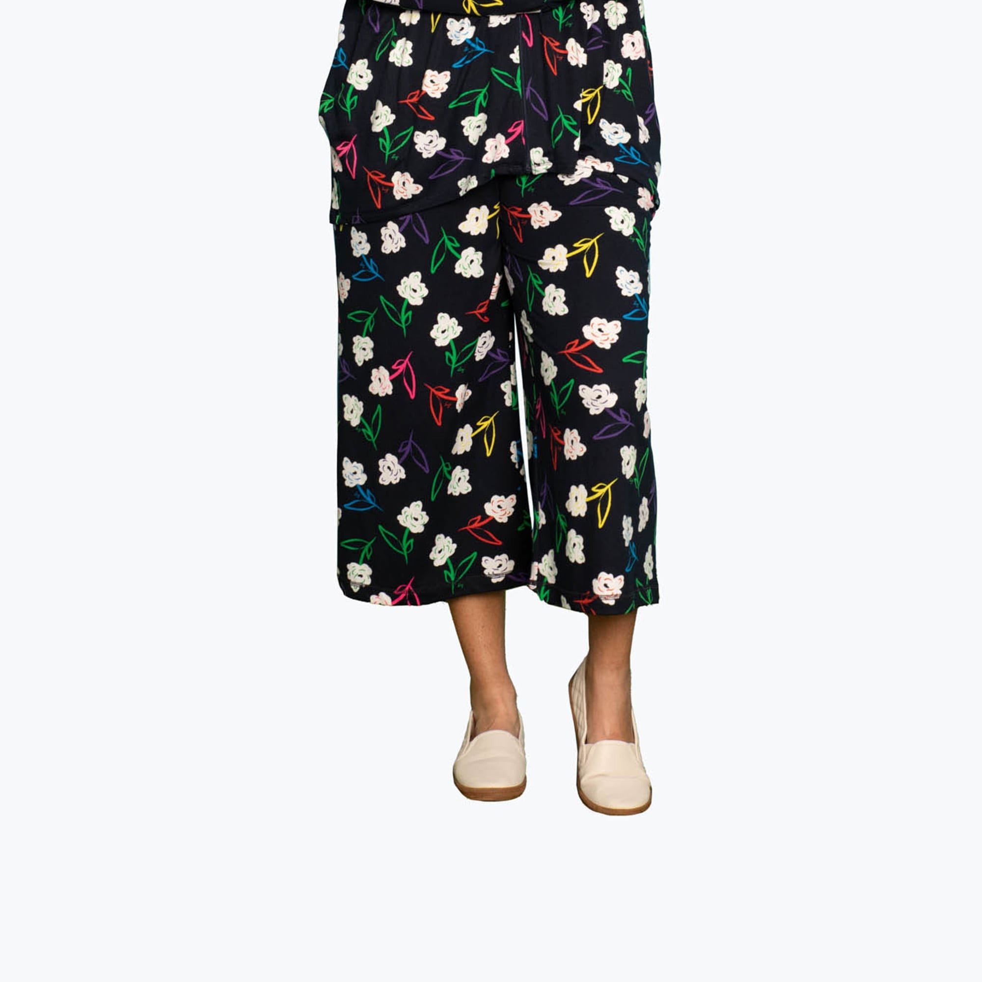 Coupe Wide Leg Pants - BRIGHT FLORAL - Coupe_Bottom_BrightFloral_L_01_9cad9a39-867d-425c-b5c1-21ca71014e1c