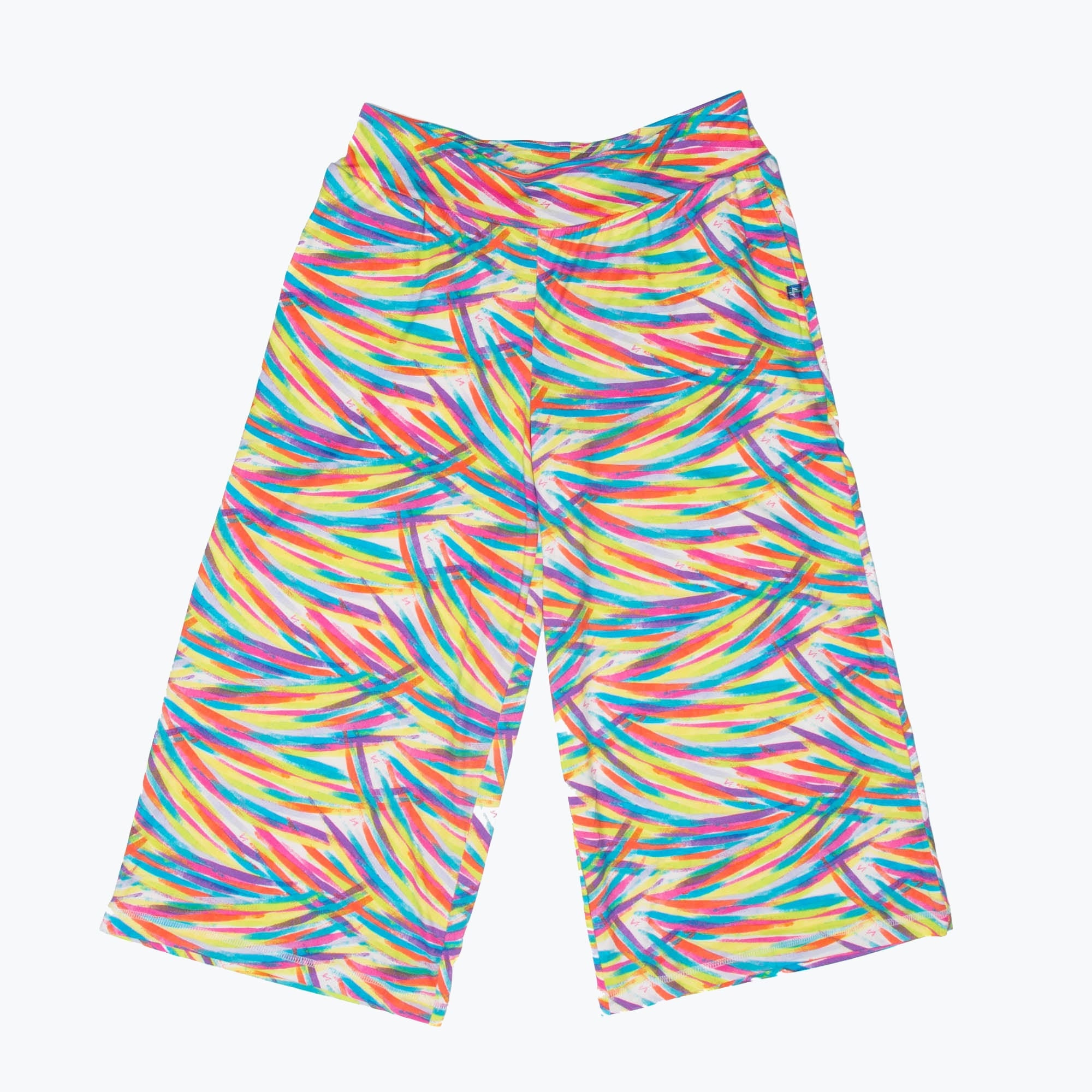 Coupe Wide Leg Pants - BRUSHSTROKES BRIGHT - Coupe_Bottom_BrushtrokeBright_Flatlay_01_725f3f81-0c45-4ca2-9c5b-0bc735e76208