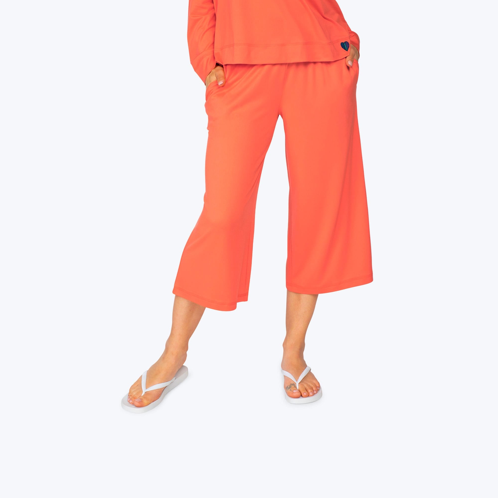 Coupe Wide Leg Pants - FRUIT PUNCH - Coupe_Bottom_Fruit_Punch_S_01