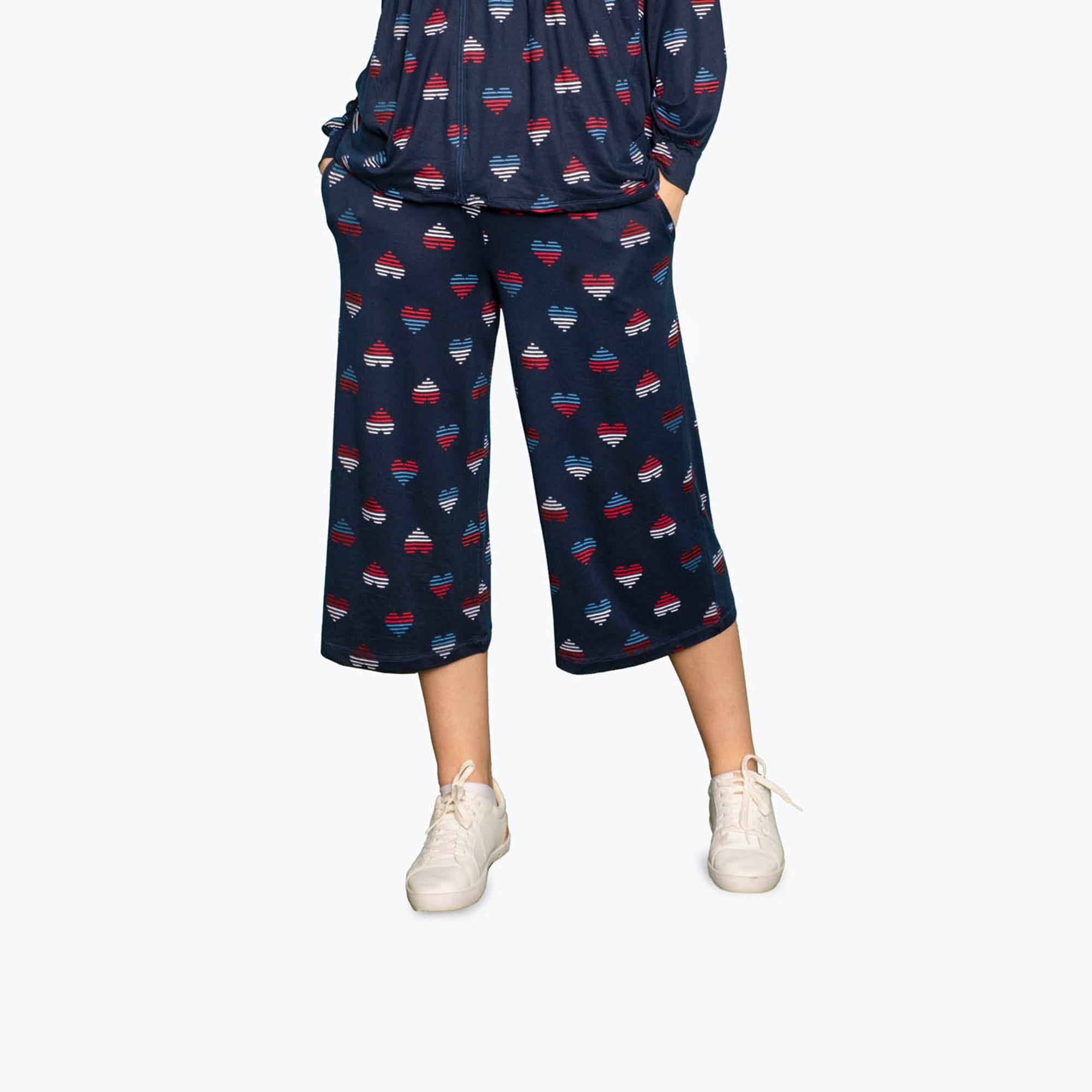 Coupe Wide Leg Pants - HEARTS LIBERTY - Coupe_Bottom_HeartsLiberty_S_01_20a8fcee-bd8a-45b1-884a-65d88271190b