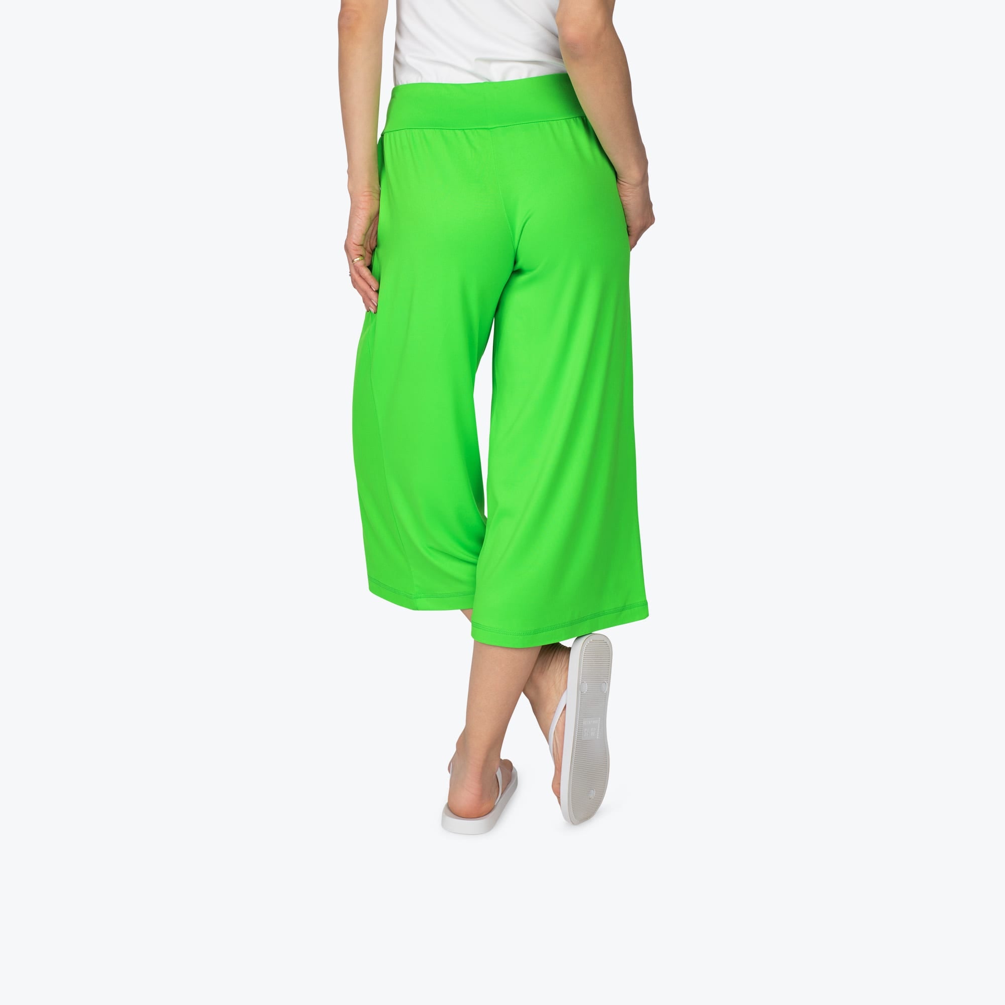 Coupe Wide Leg Pants - LIME - Coupe_Bottom_Lime_S_02