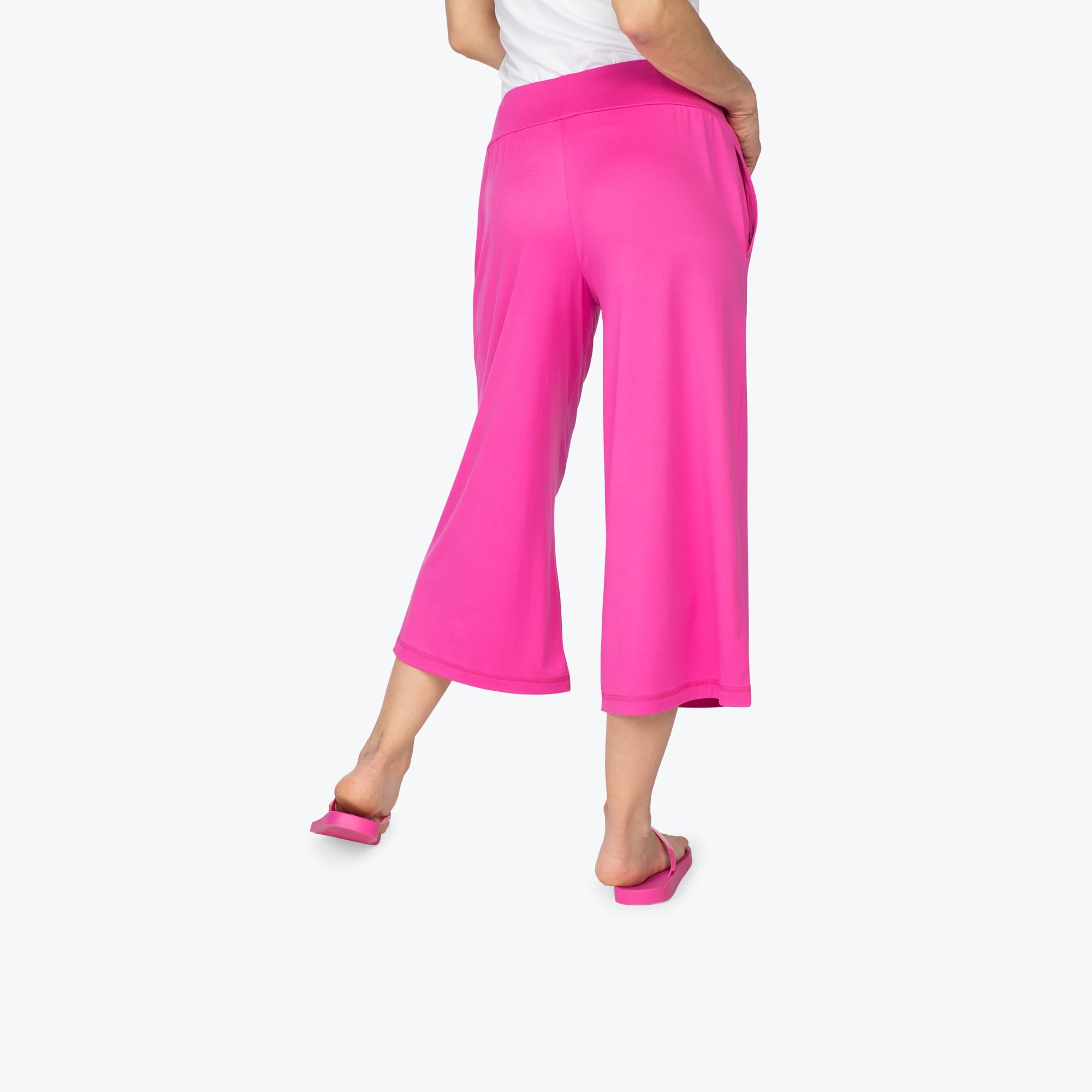 Coupe Wide Leg Pants - MAGENTA - Coupe_Bottom_Magenta_S_02