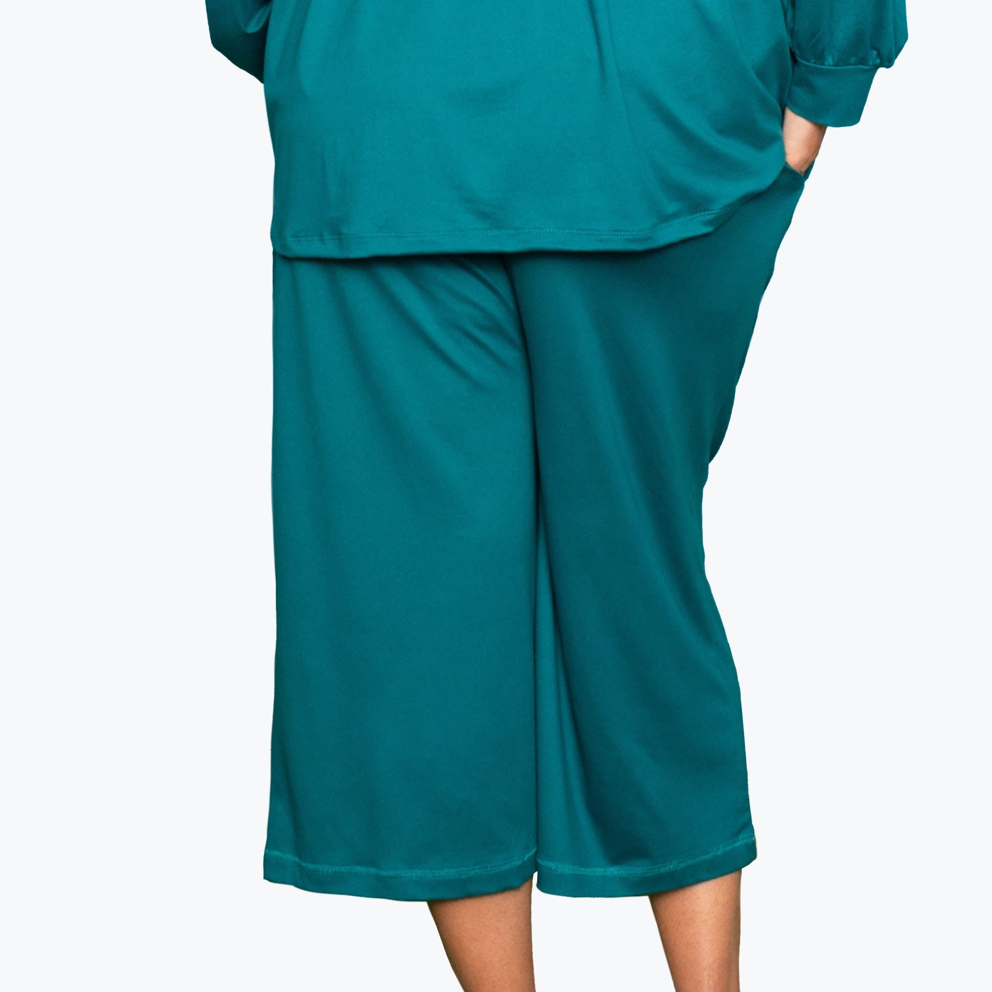 Coupe Wide Leg Pants - TEAL - Coupe_Bottom_Teal_L_02