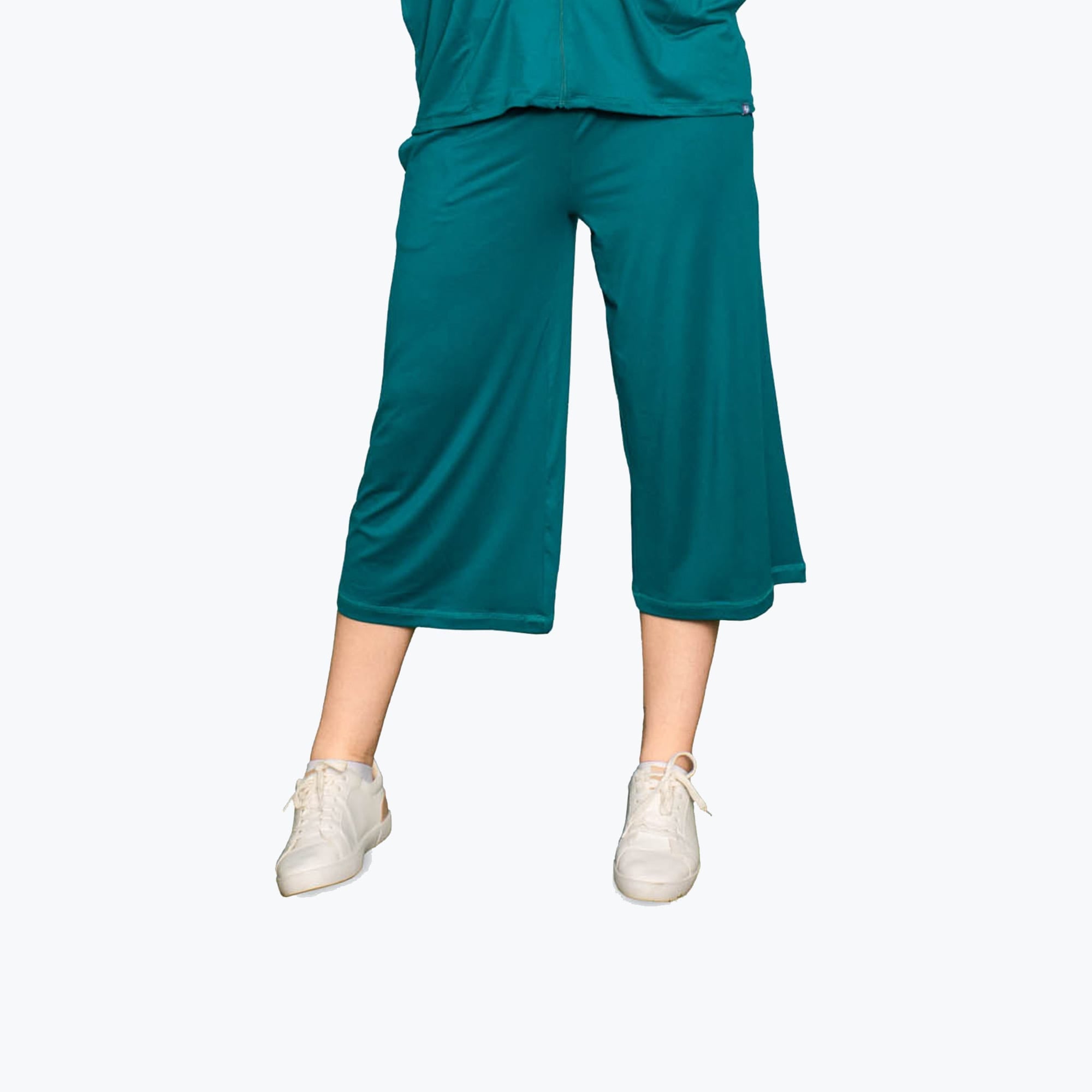 Coupe Wide Leg Pants - TEAL - Coupe_Bottom_Teal_S_01_198a45b2-b6a9-46b0-b15b-4b897b7eaa8d