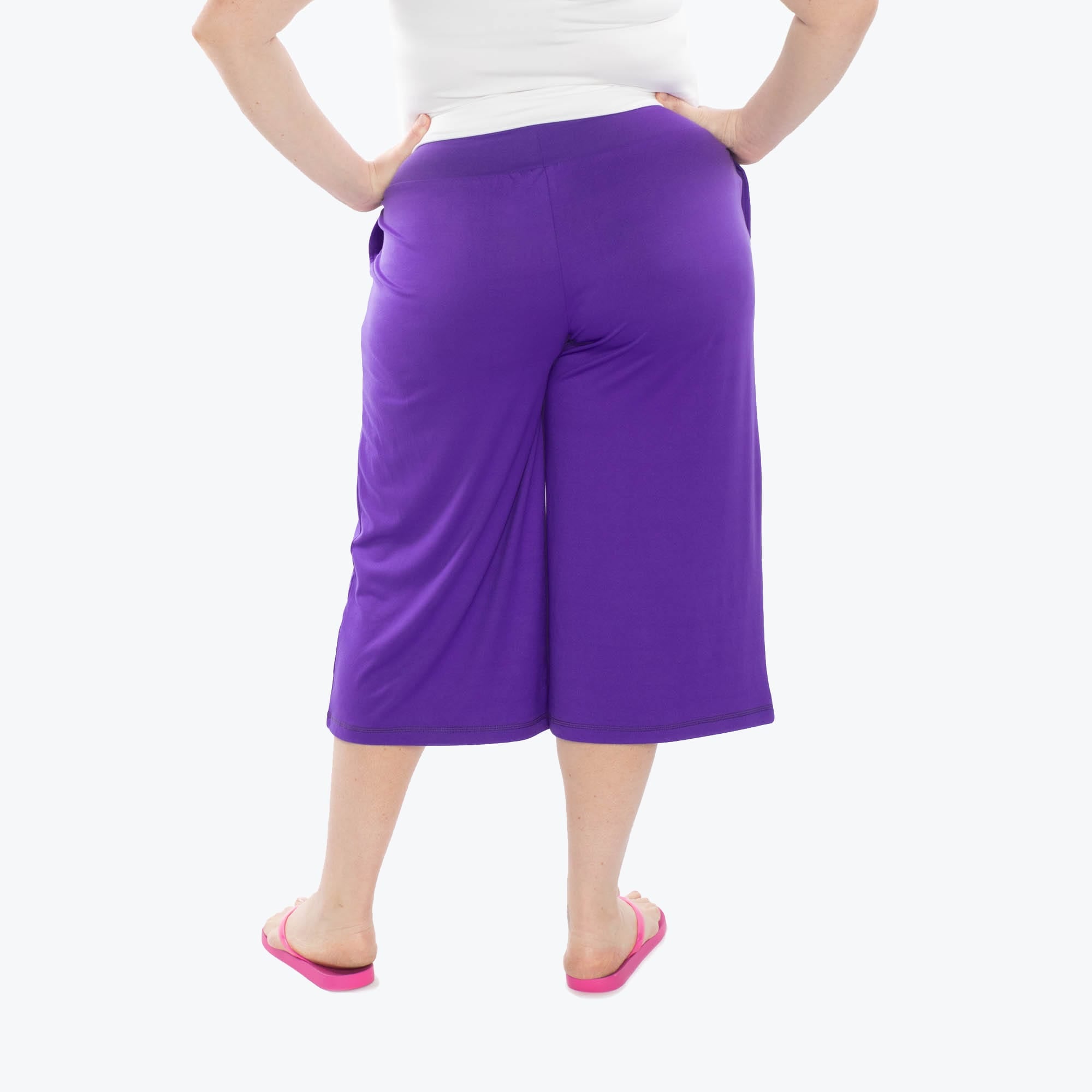 Coupe Wide Leg Pants - VIOLET - Coupe_Bottom_Violet_XL_02