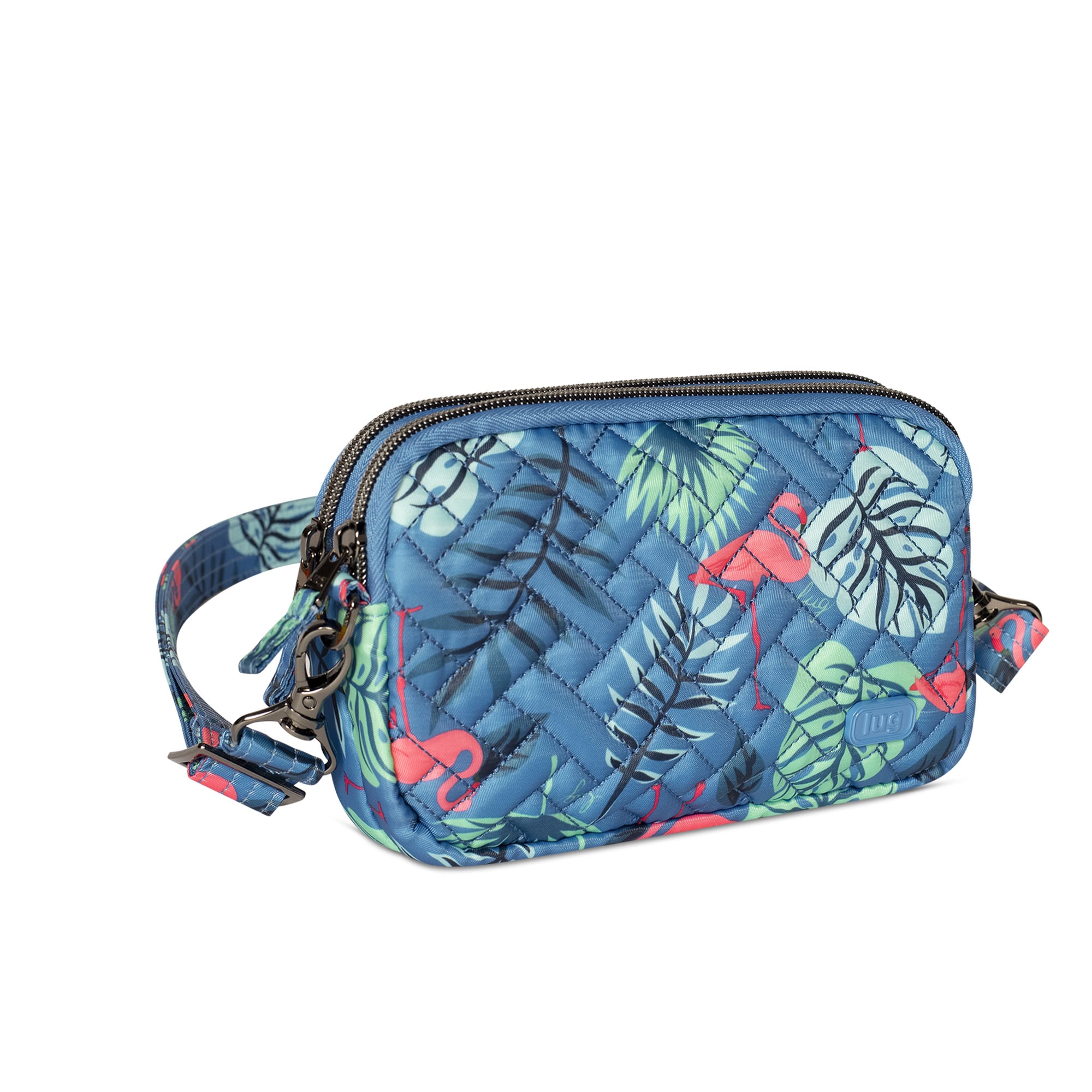 Coupe Convertible Crossbody Bag - FLAMINGO BLUE - Coupe_FlamingoBlue_02