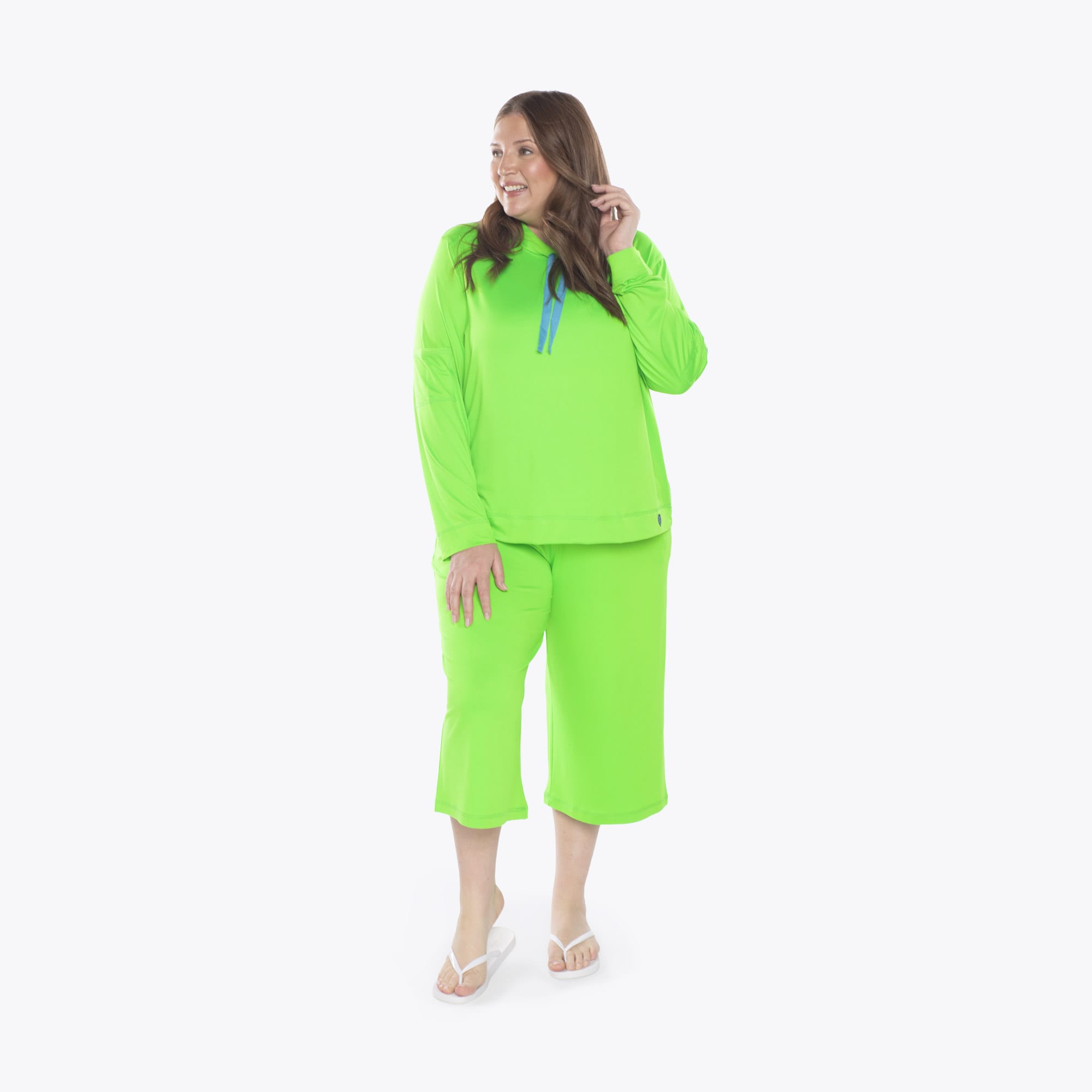 Coupe Wide Leg Pants - LIME - Coupe_Lime_XL_05_f9dc0153-2612-44bf-acf9-3e677cde7a7c