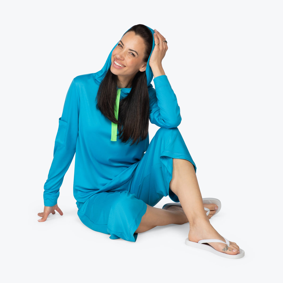 Coupe Hooded Top - SKY - Coupe_Sky_S_05a