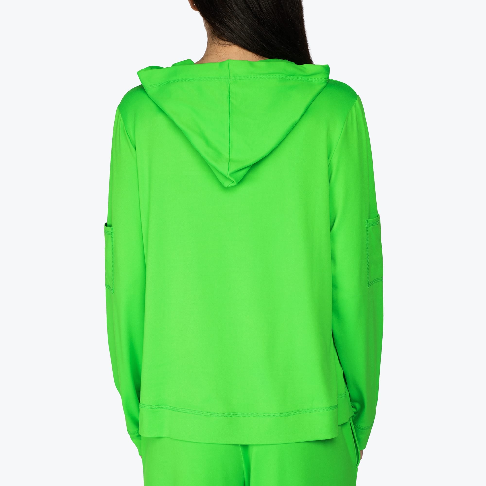 Coupe Hooded Top - LIME - Coupe_Top_Lime_S_02