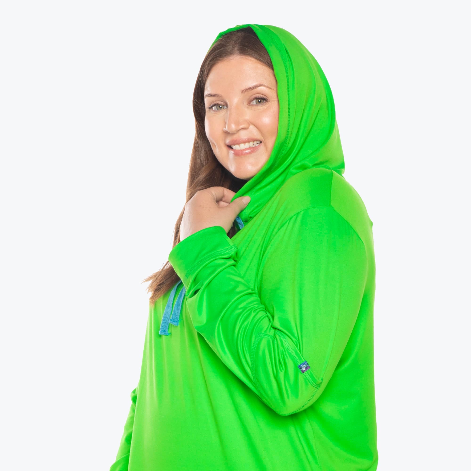 Coupe Hooded Top - LIME - Coupe_Top_Lime_XL_03