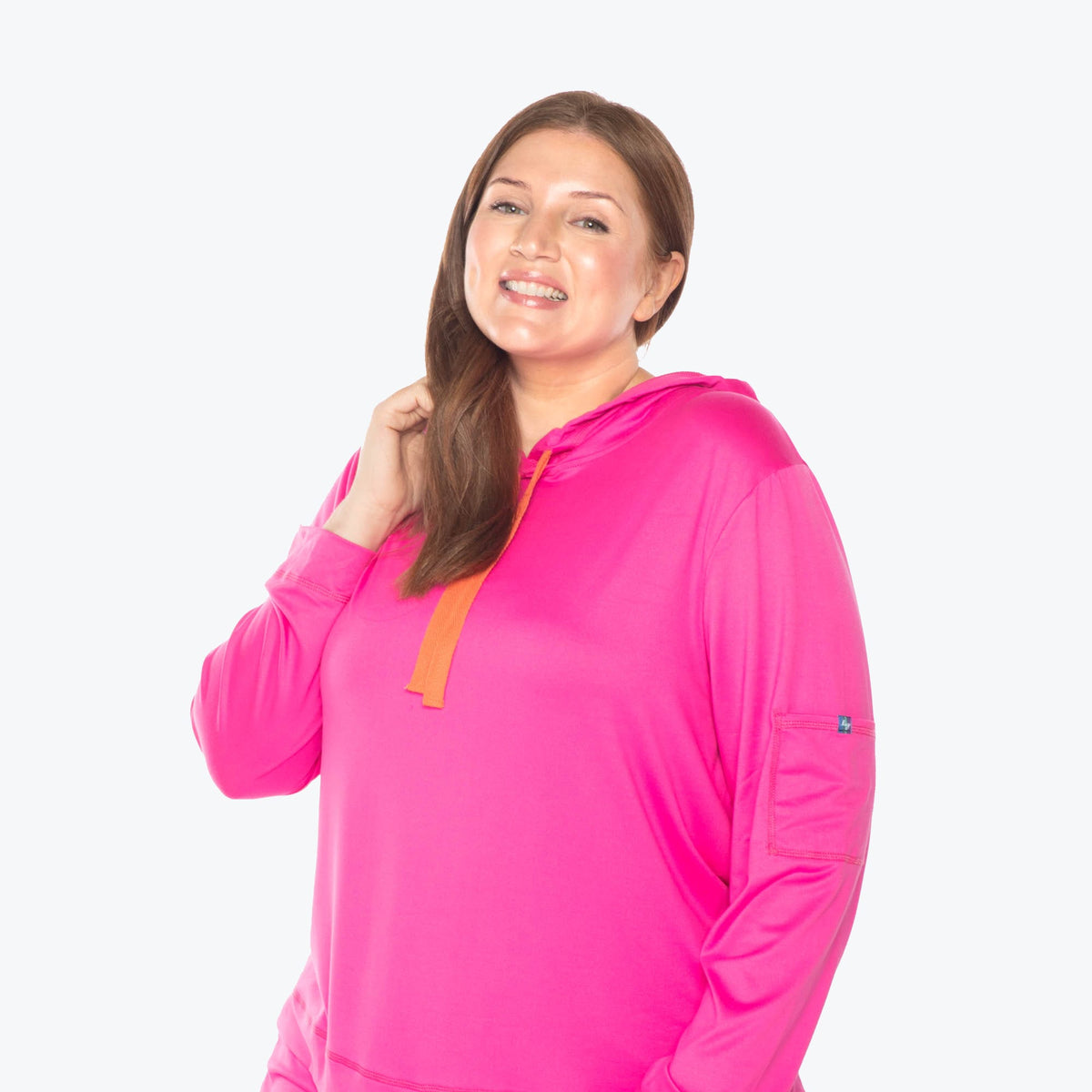 Coupe Hooded Top - MAGENTA - Coupe_Top_Magenta_01