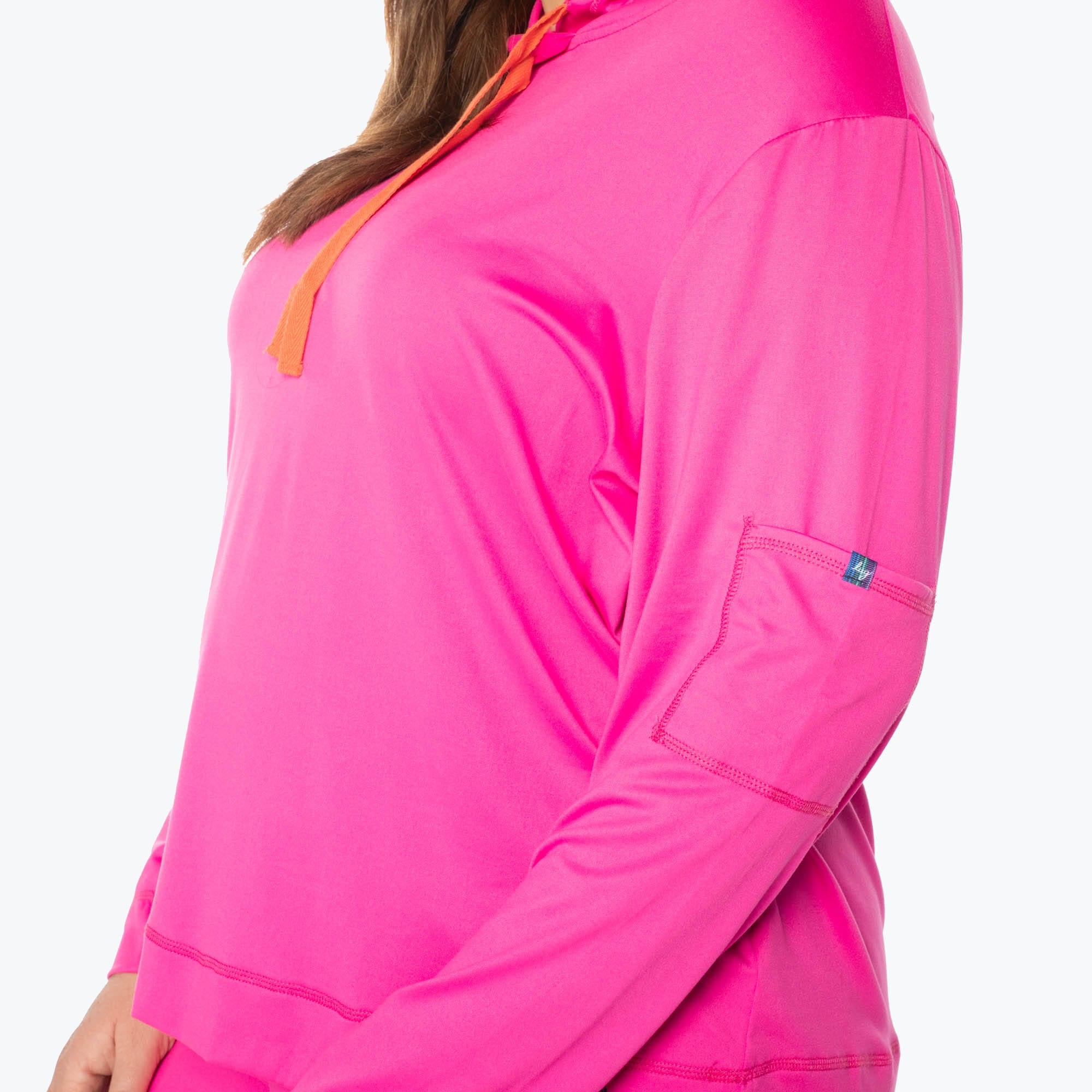 Coupe Hooded Top - MAGENTA - Coupe_Top_Magenta_04