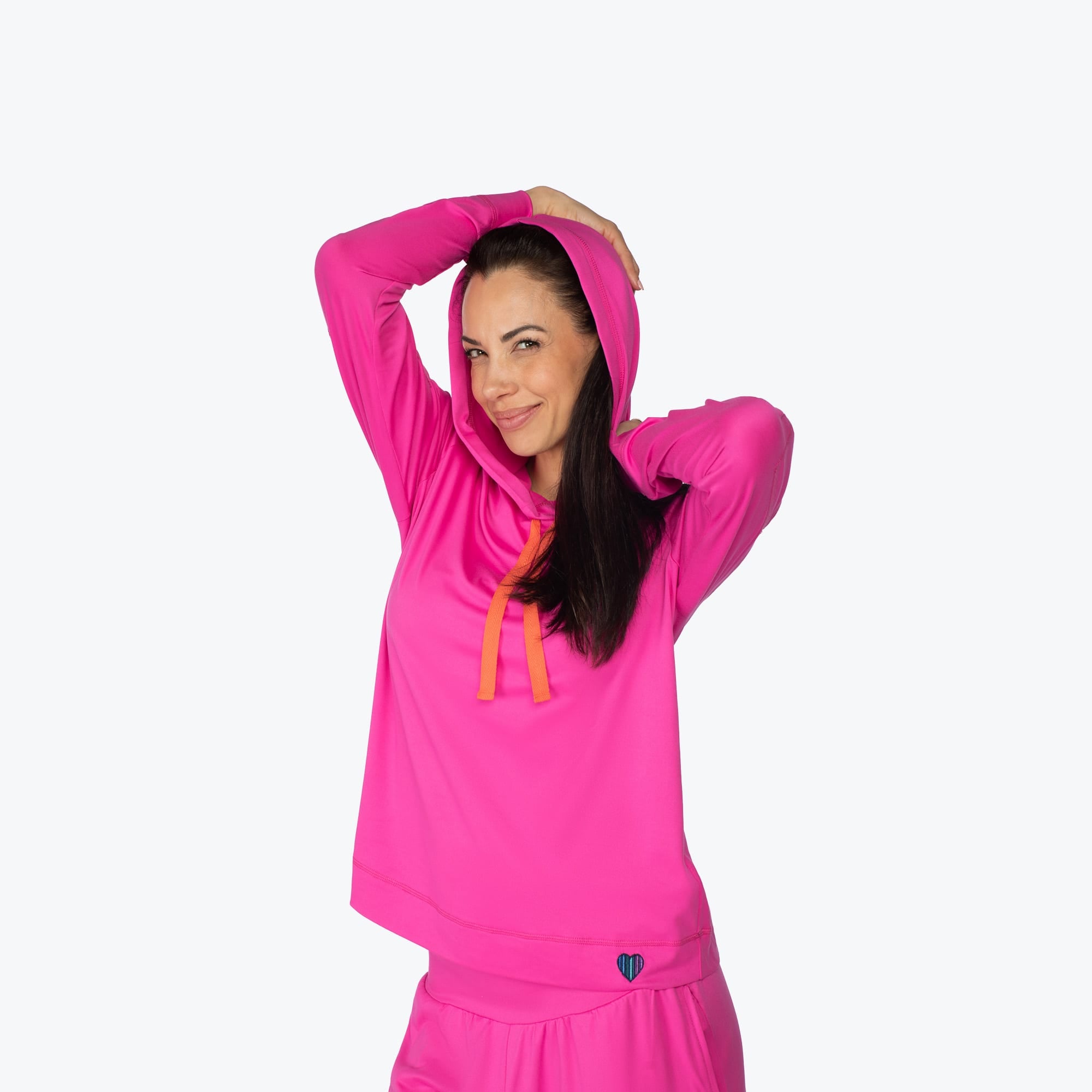 Coupe Hooded Top - MAGENTA - Coupe_Top_Magenta_S_03