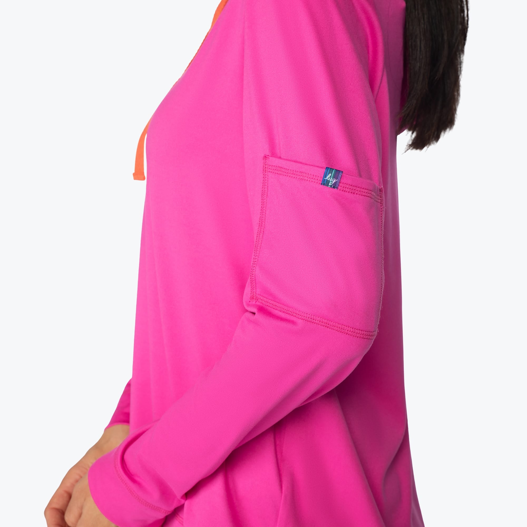 Coupe Hooded Top - MAGENTA - Coupe_Top_Magenta_S_04
