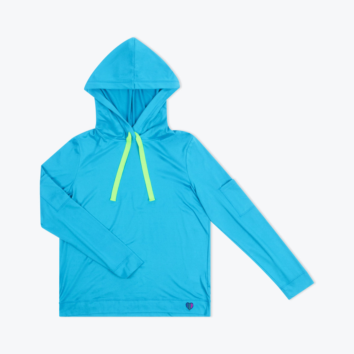 Coupe Hooded Top - SKY - Coupe_Top_Sky_Flatlay