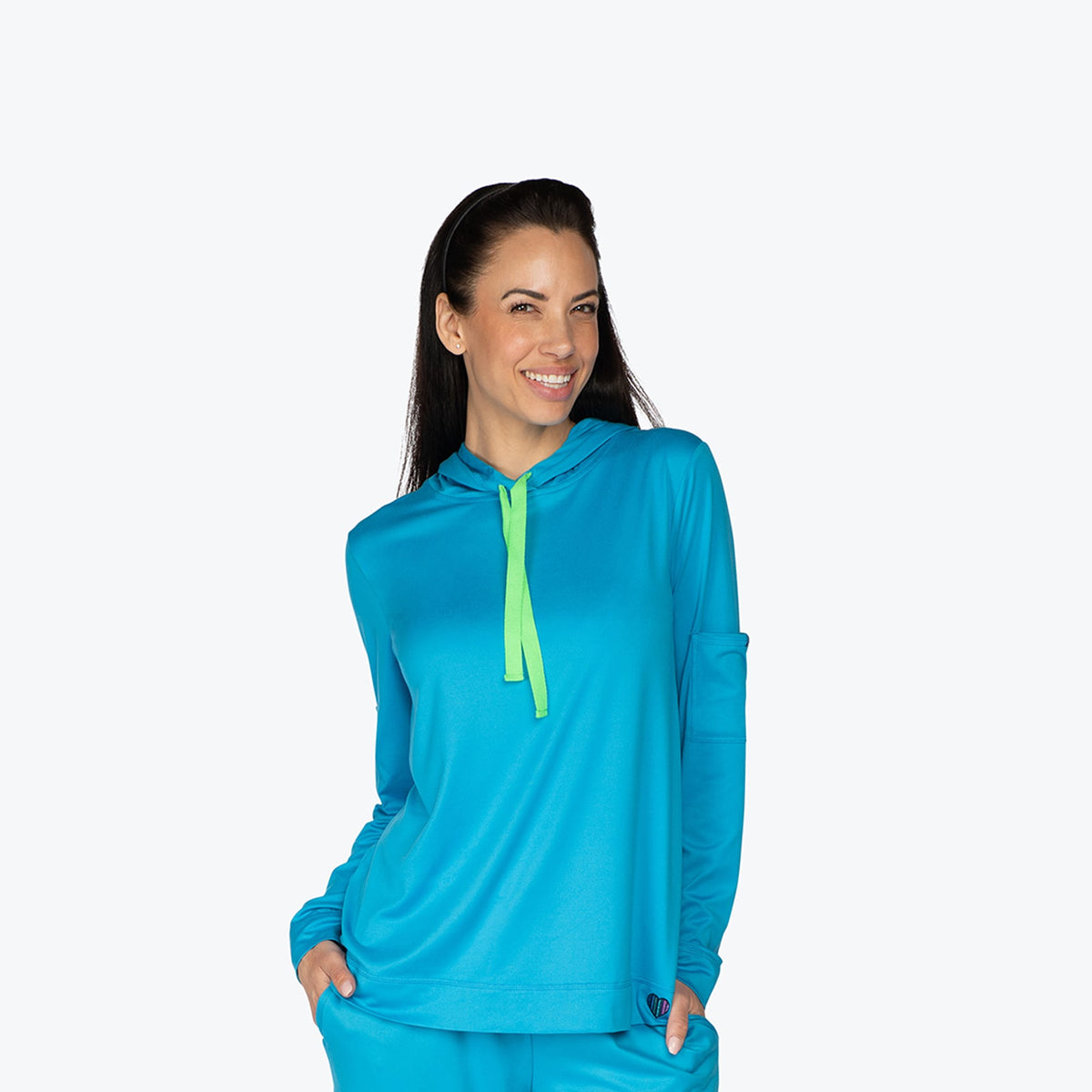 Coupe Hooded Top - SKY - Coupe_Top_Sky_S_01