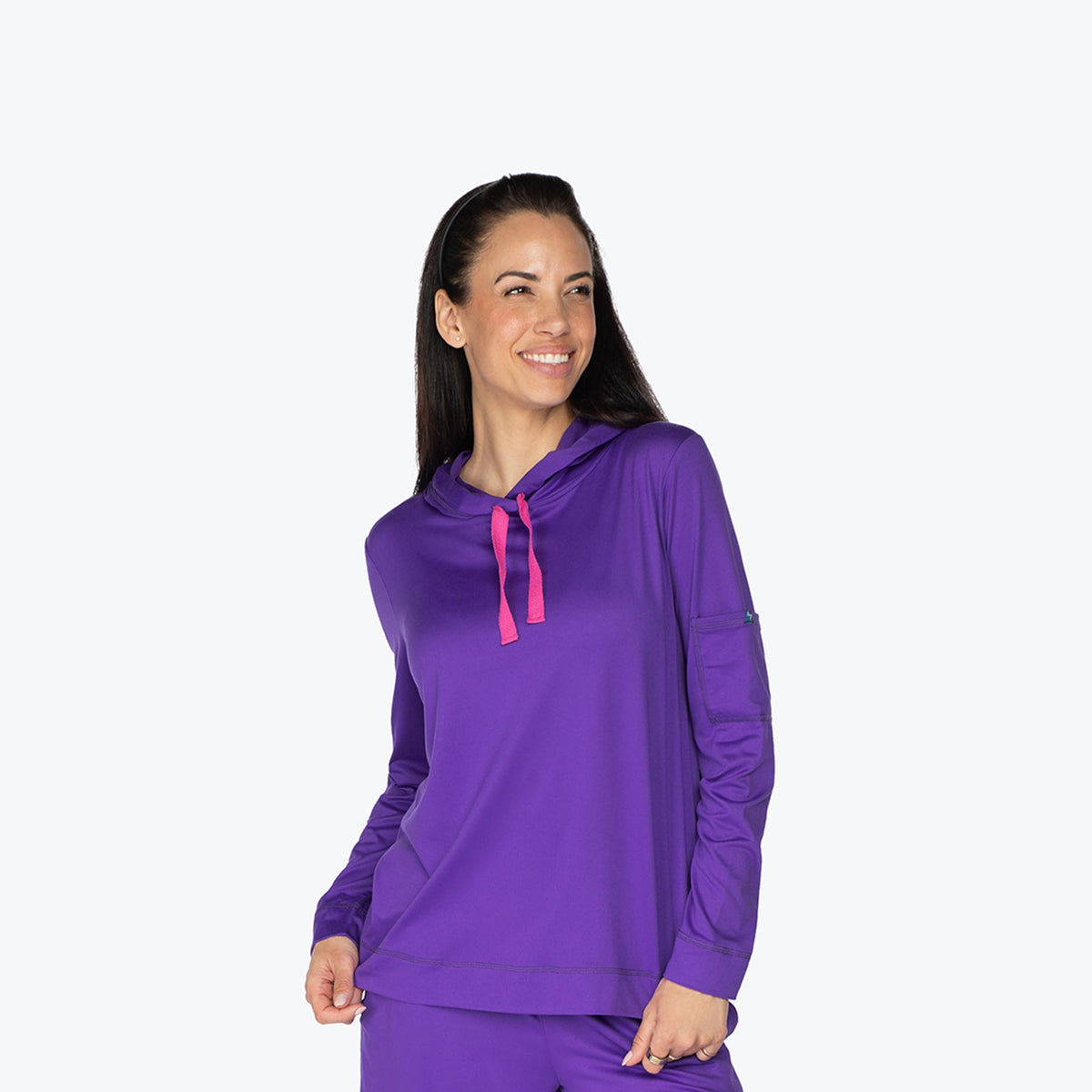 Coupe Hooded Top - VIOLET - Coupe_Top_Violet_S_01