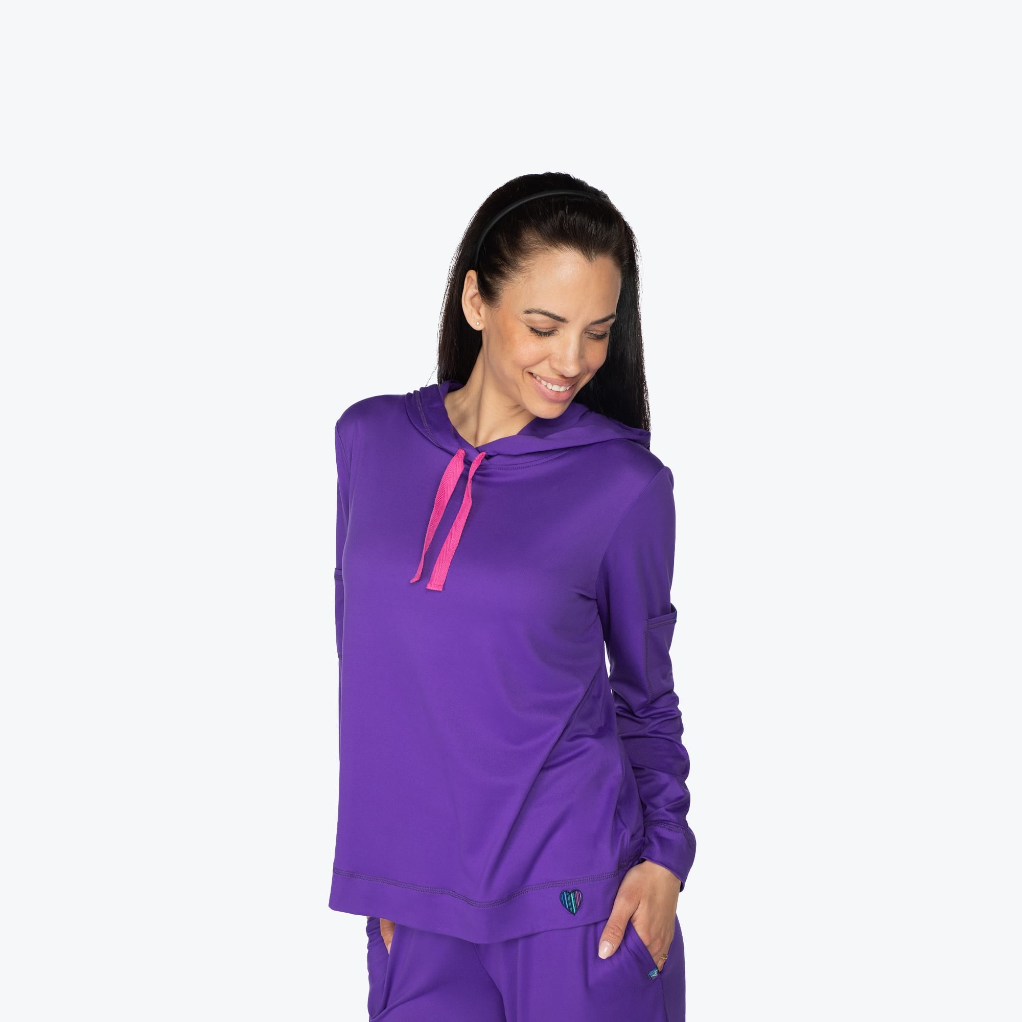 Coupe Hooded Top - VIOLET - Coupe_Top_Violet_S_03_7ba5ffad-1f8e-4e2e-b2da-a247df2fdded
