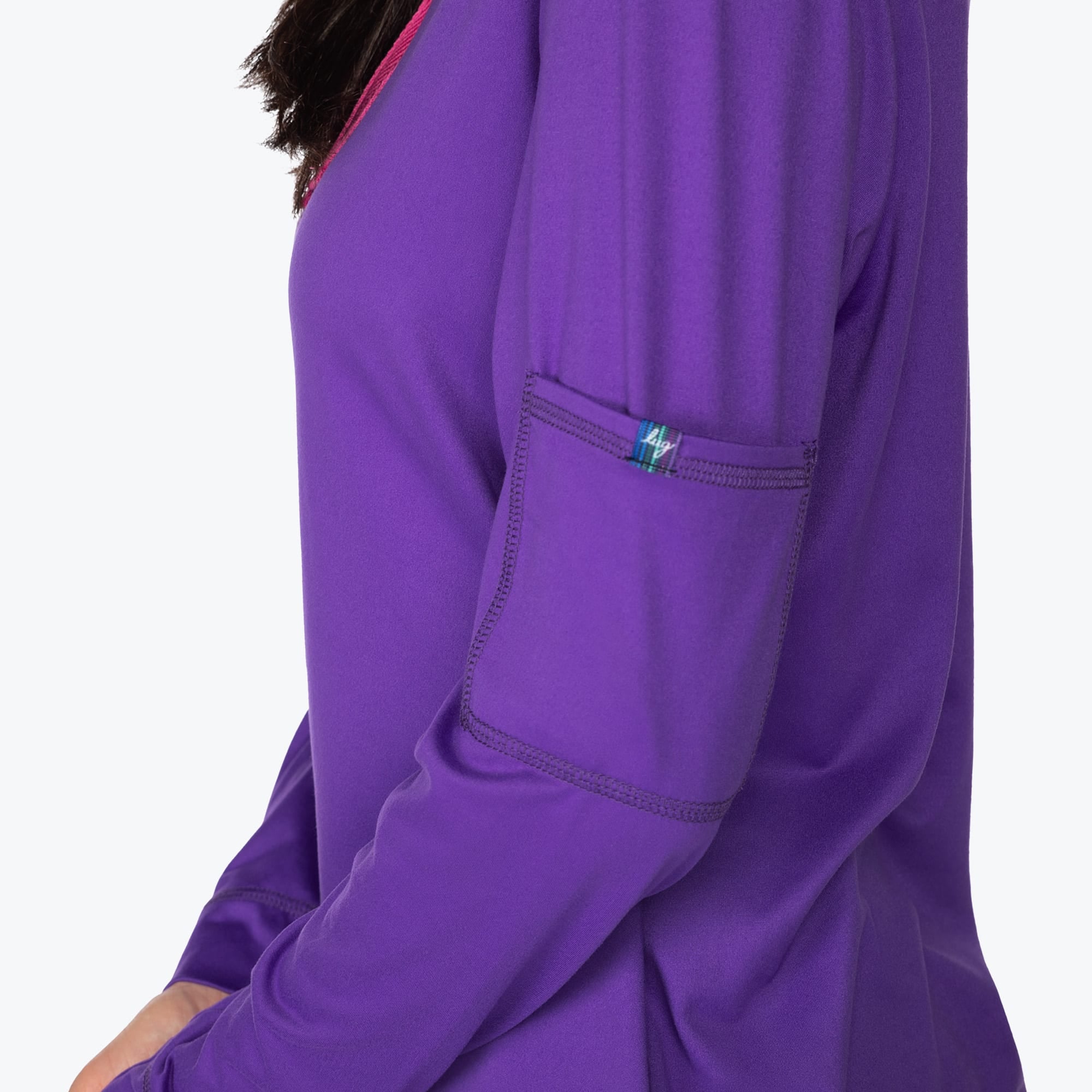 Coupe Hooded Top - VIOLET - Coupe_Top_Violet_S_04