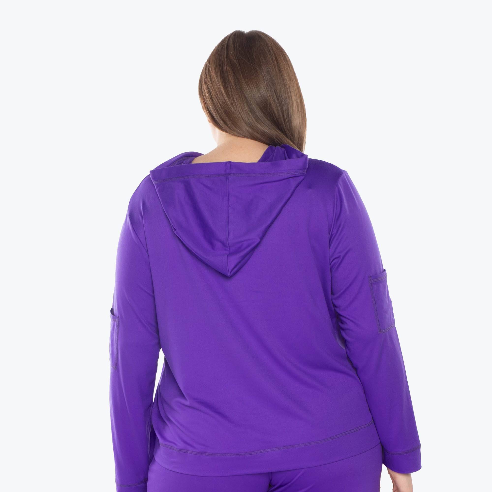 Coupe Hooded Top - VIOLET - Coupe_Top_Violet_XL_02