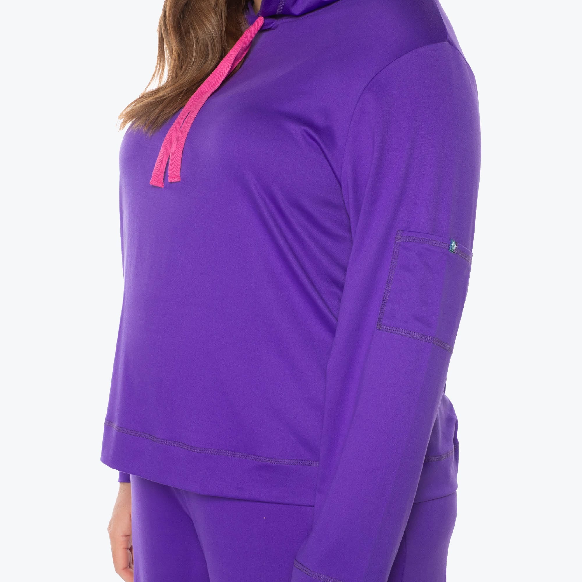 Coupe Hooded Top - VIOLET - Coupe_Top_Violet_XL_04