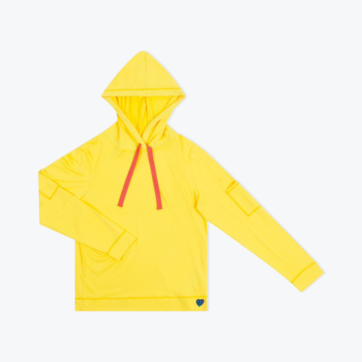 Coupe Hooded Top - YELLOW - Coupe_Top_Yellow_Flatlay
