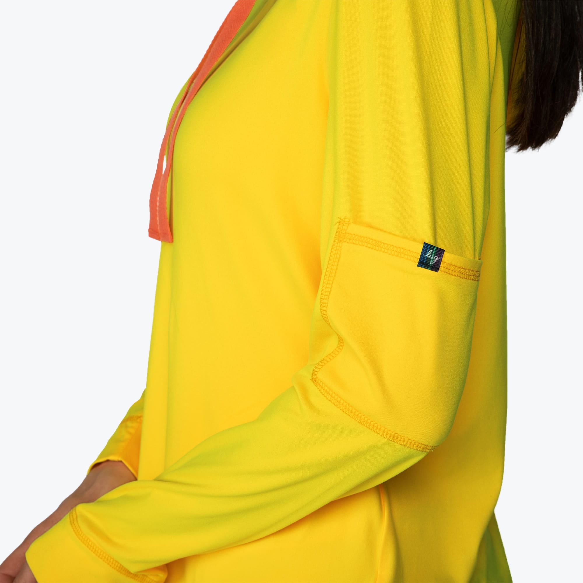 Coupe Hooded Top - YELLOW - Coupe_Top_Yellow_S_04a