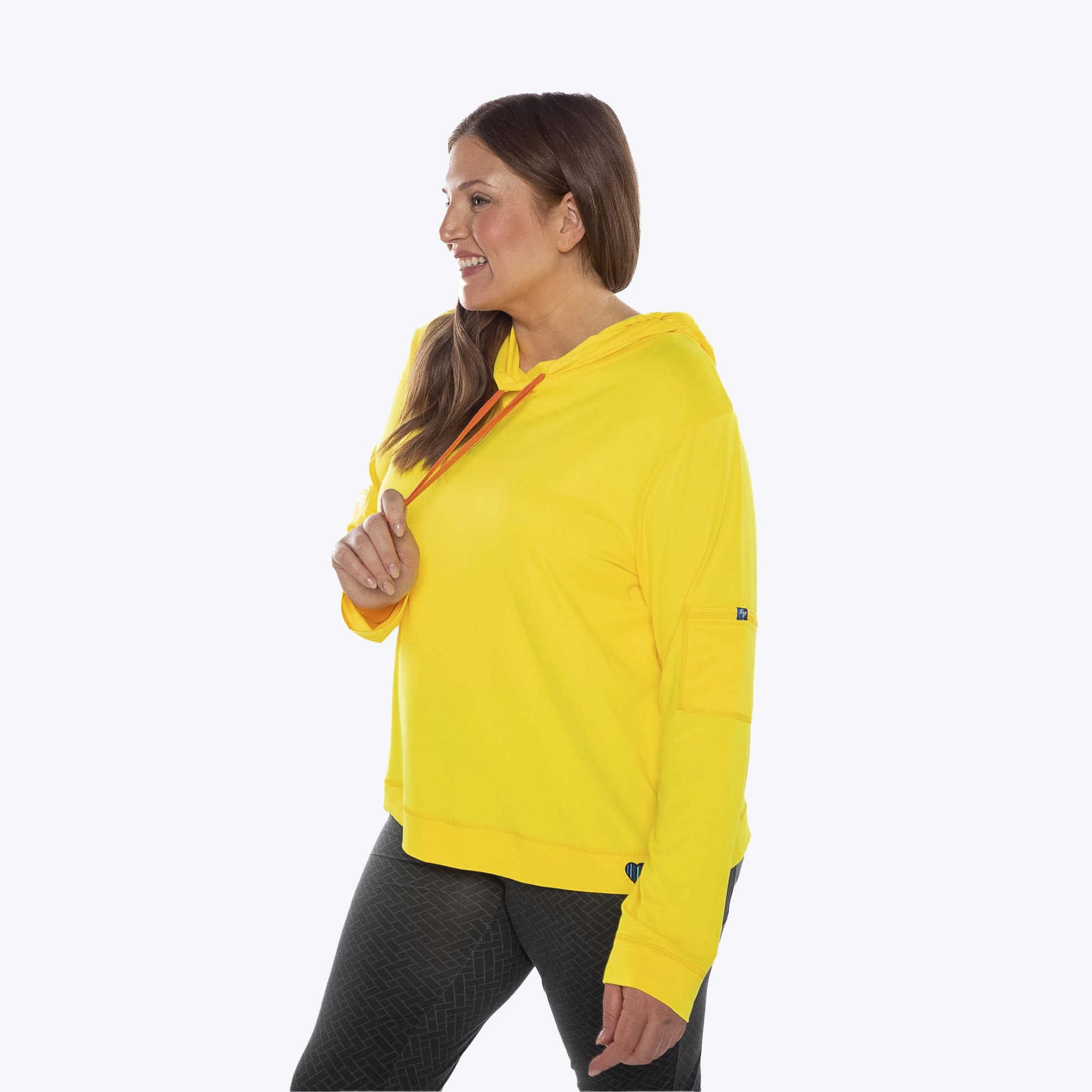 Coupe Hooded Top - YELLOW - Coupe_Top_Yellow_XL_01