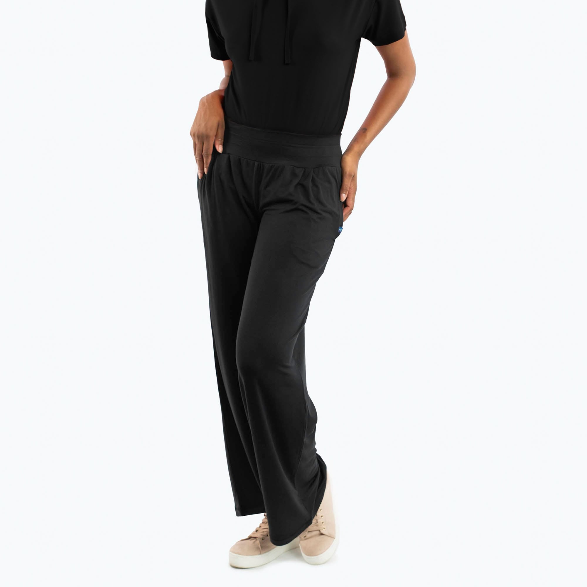 Coupe Wide Leg Full Length Pants - MIDNIGHT BLACK - Coupe_WideLegFullLengthPants_MidnightBlack_01