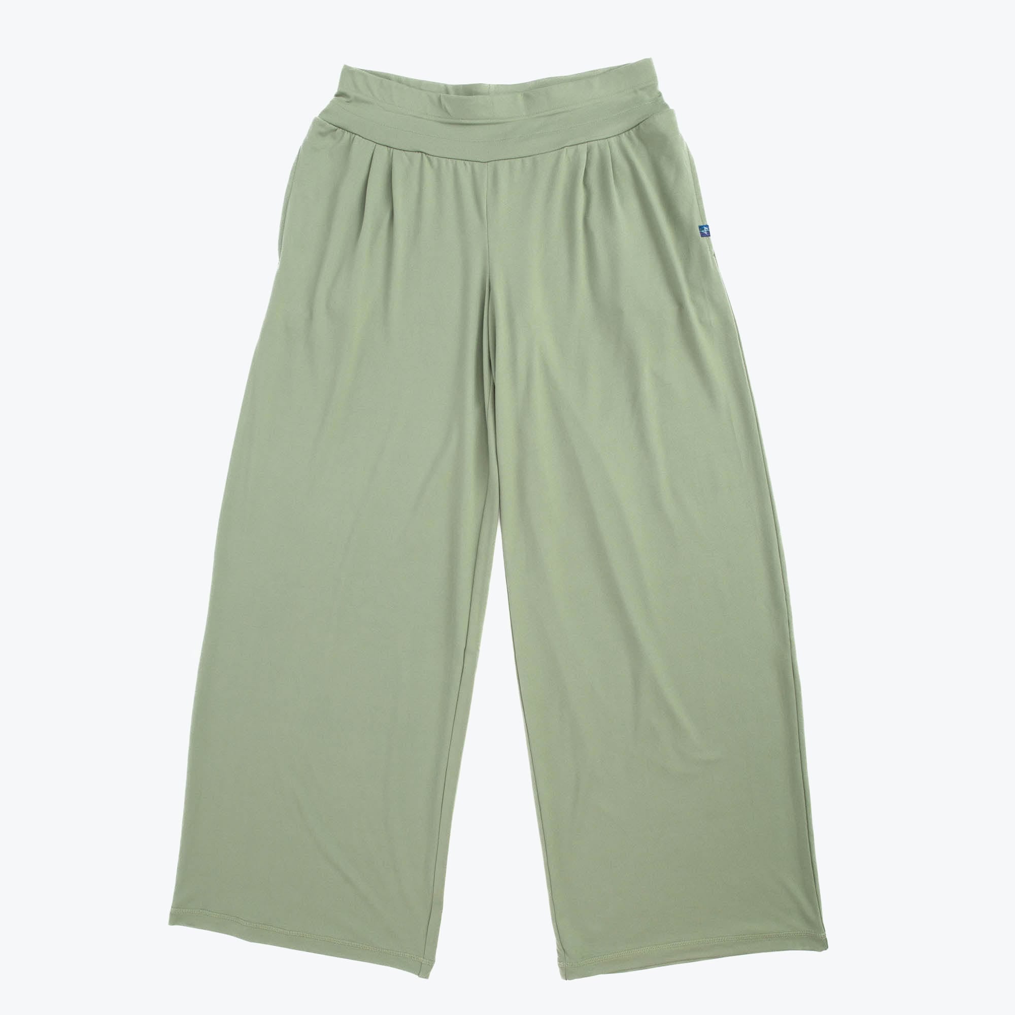 Coupe Wide Leg Full Length Pants - SAGE GREEN - Coupe_WideLegFullLengthPants_SageGreen_Flatlay_2228b860-9bc0-4550-905c-6af2b9035884