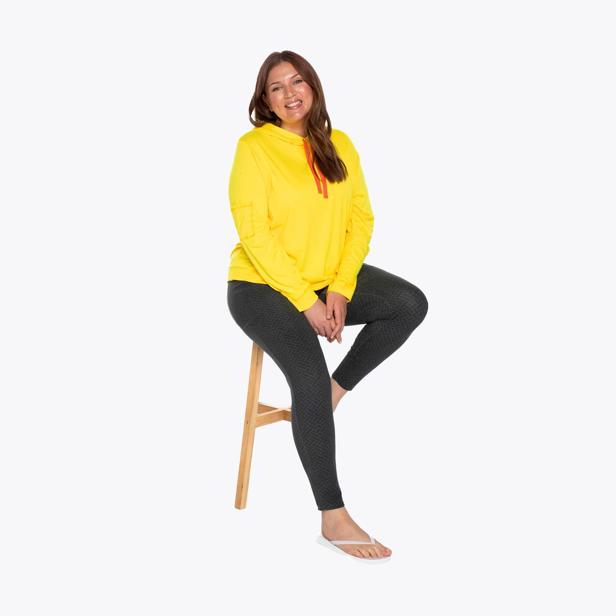 Coupe Hooded Top - YELLOW - Coupe_Yellow_XL_05a