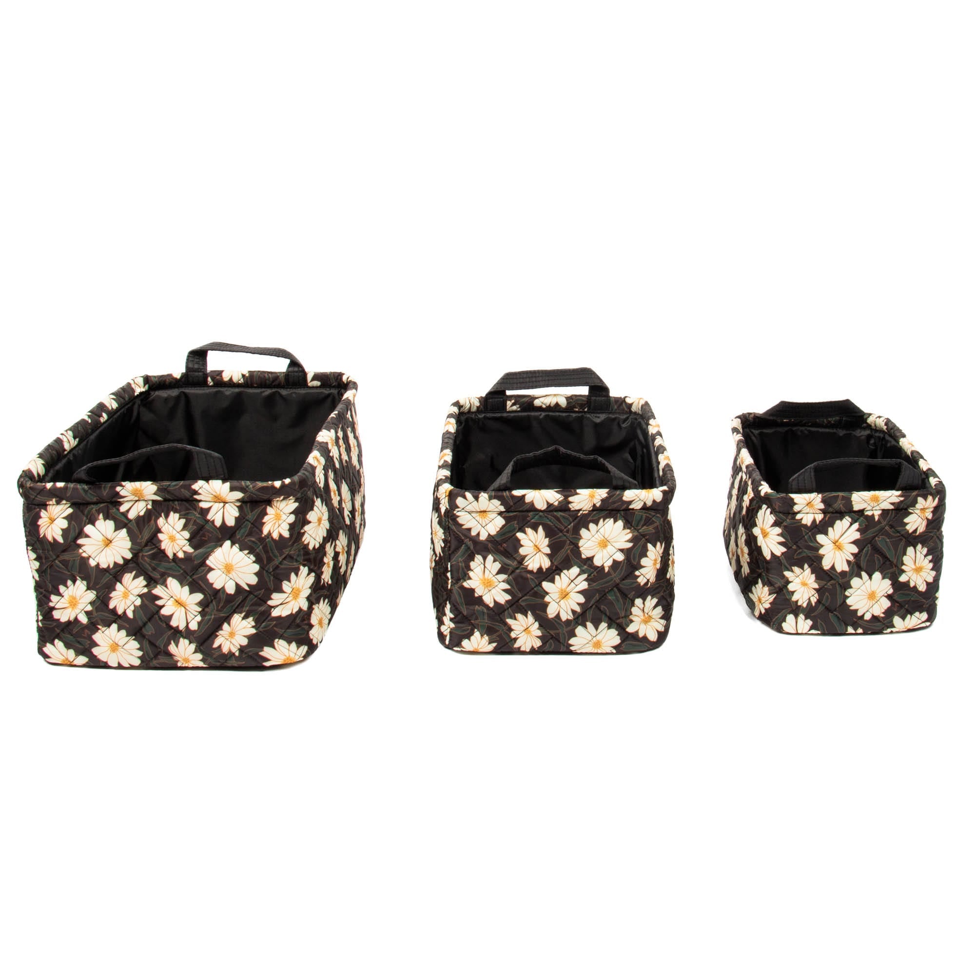 Crescendo 3pc Reversible Storage Bins - AUTUMN DAISIES - Crescendo_AutumnDaisies_01