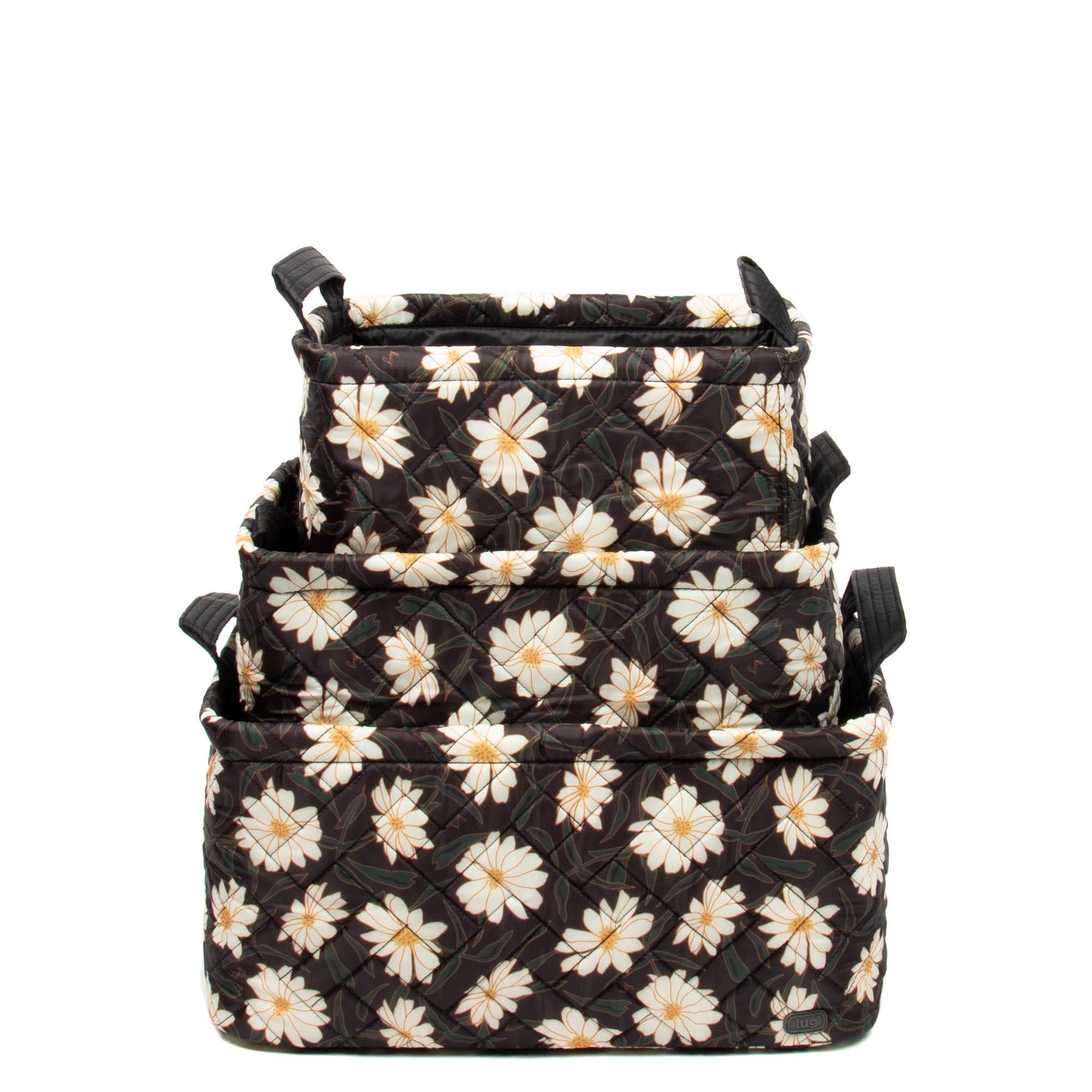 Crescendo 3pc Reversible Storage Bins - AUTUMN DAISIES - Crescendo_AutumnDaisies_05