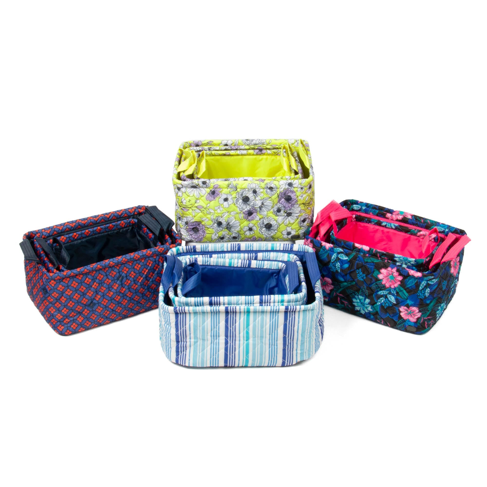 Crescendo 3pc Reversible Storage Bins - - Crescendo_Group_03