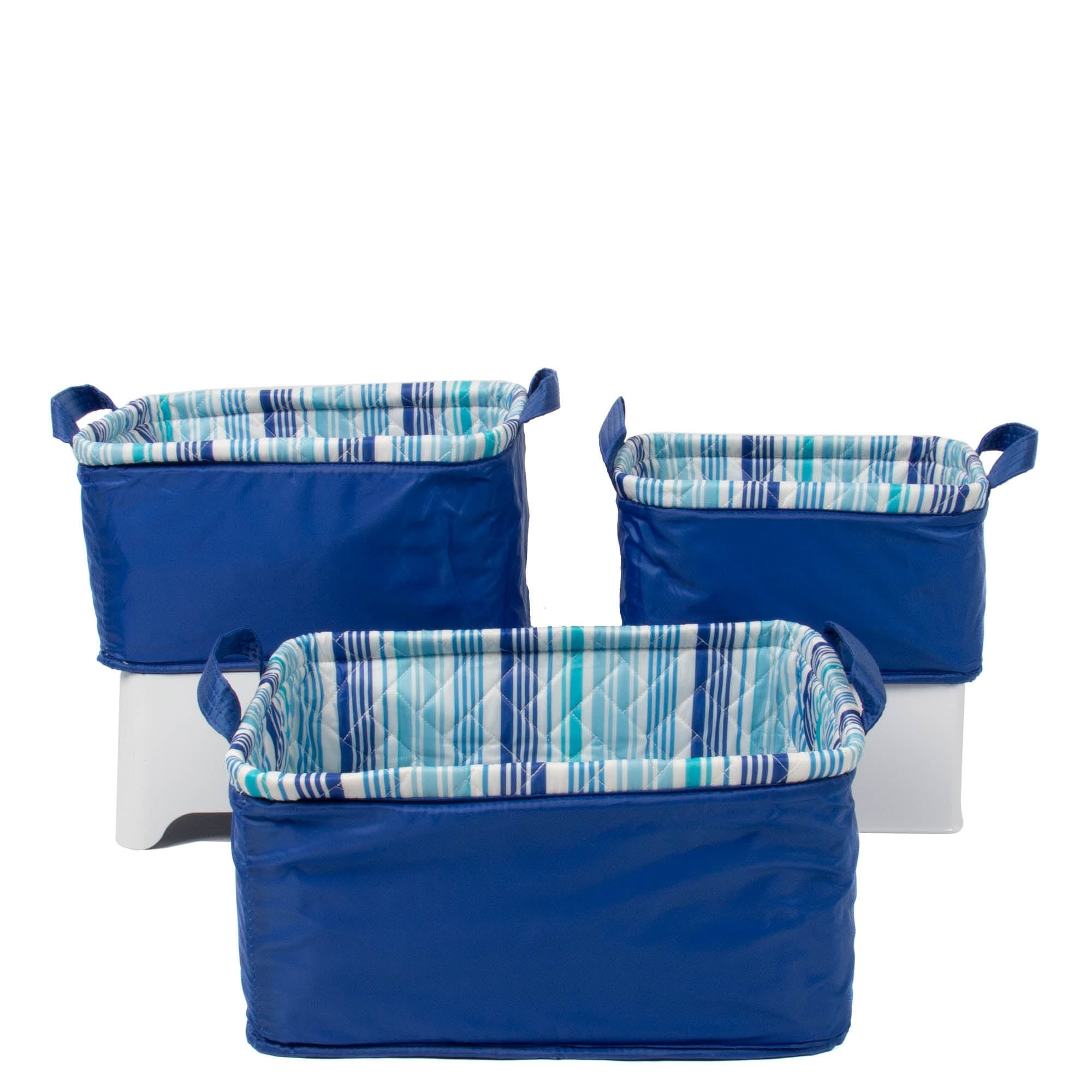Crescendo 3pc Reversible Storage Bins - HAPPY STRIPE - Crescendo_HappyStripe_03