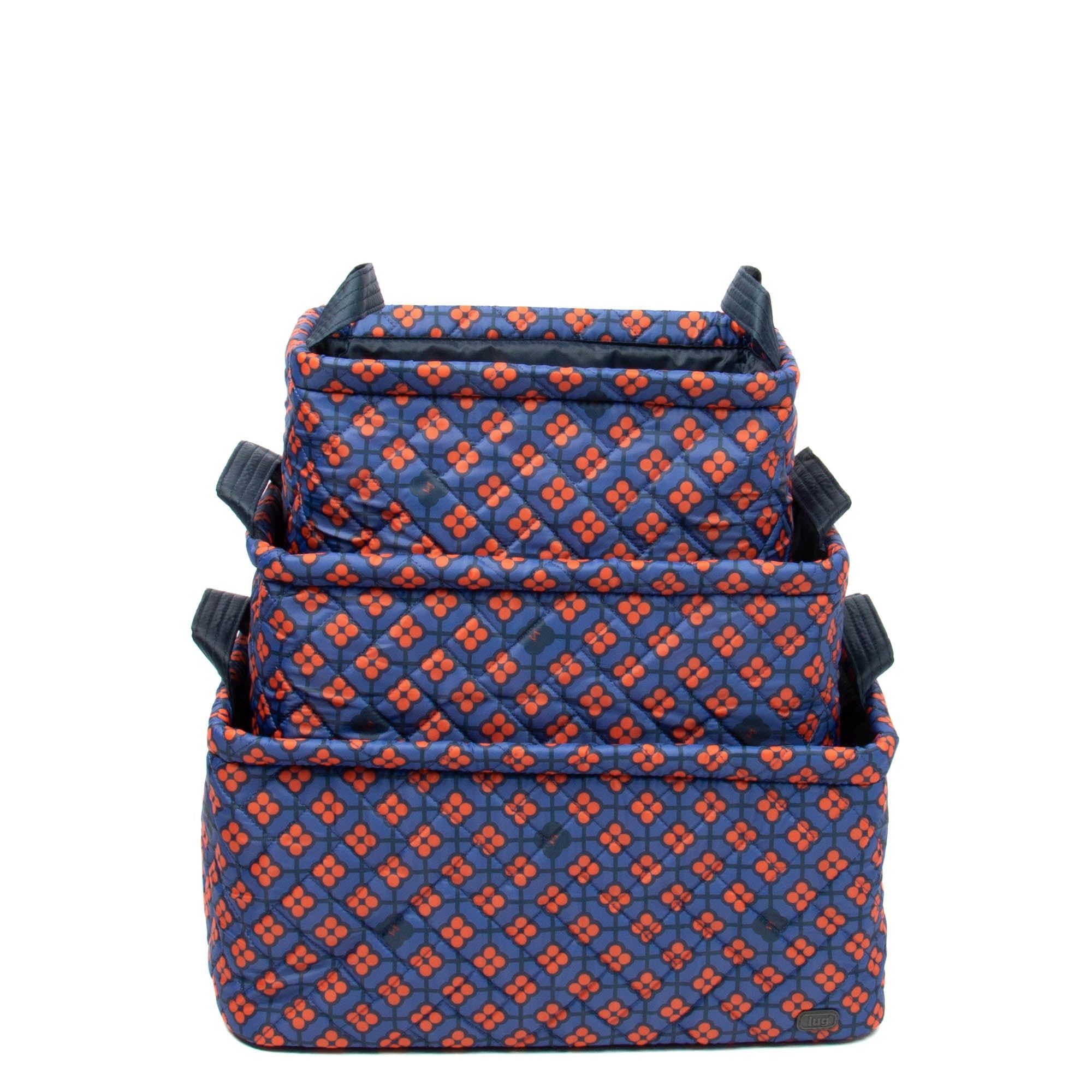 Crescendo 3pc Reversible Storage Bins - VERY BERRY BLUE - Crescendo_VeryBerryBlue_05