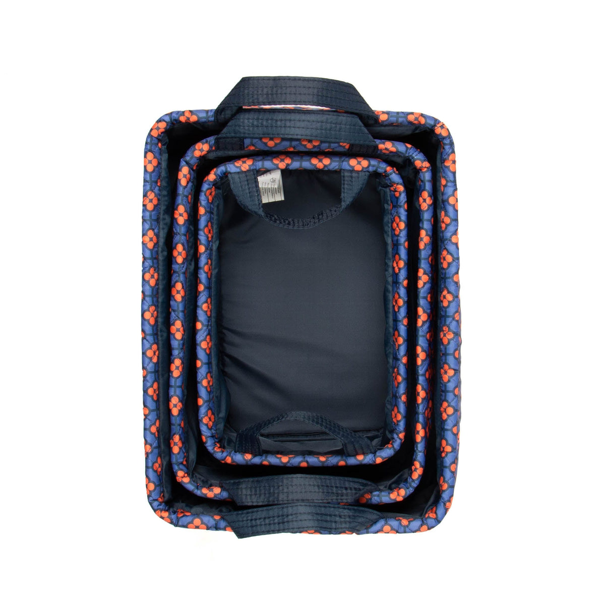 Crescendo 3pc Reversible Storage Bins - VERY BERRY BLUE - Crescendo_VeryBerryBlue_06