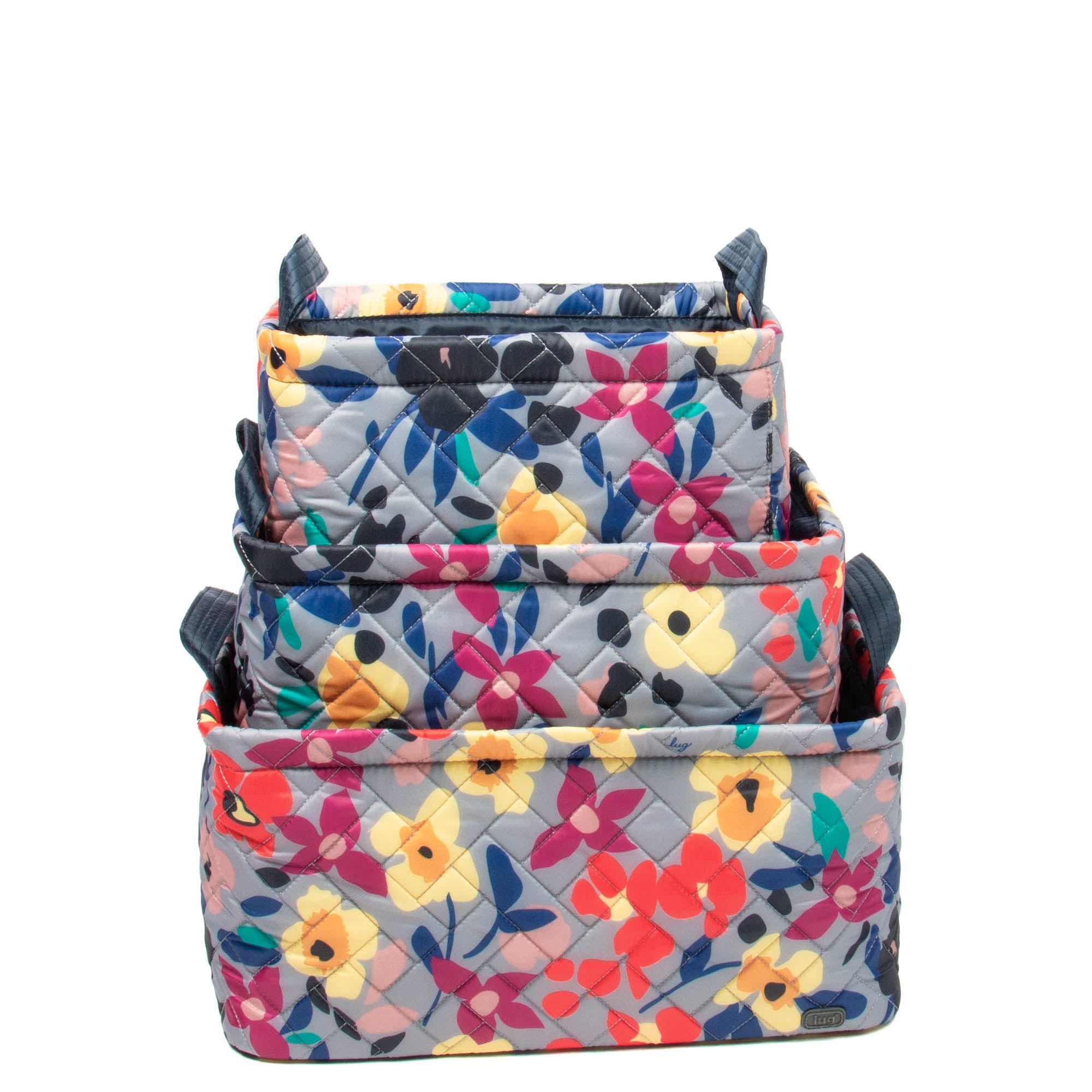 Crescendo 3pc Reversible Storage Bins - WILDFLOWER MULTI - Crescendo_WildflowerMulti_05